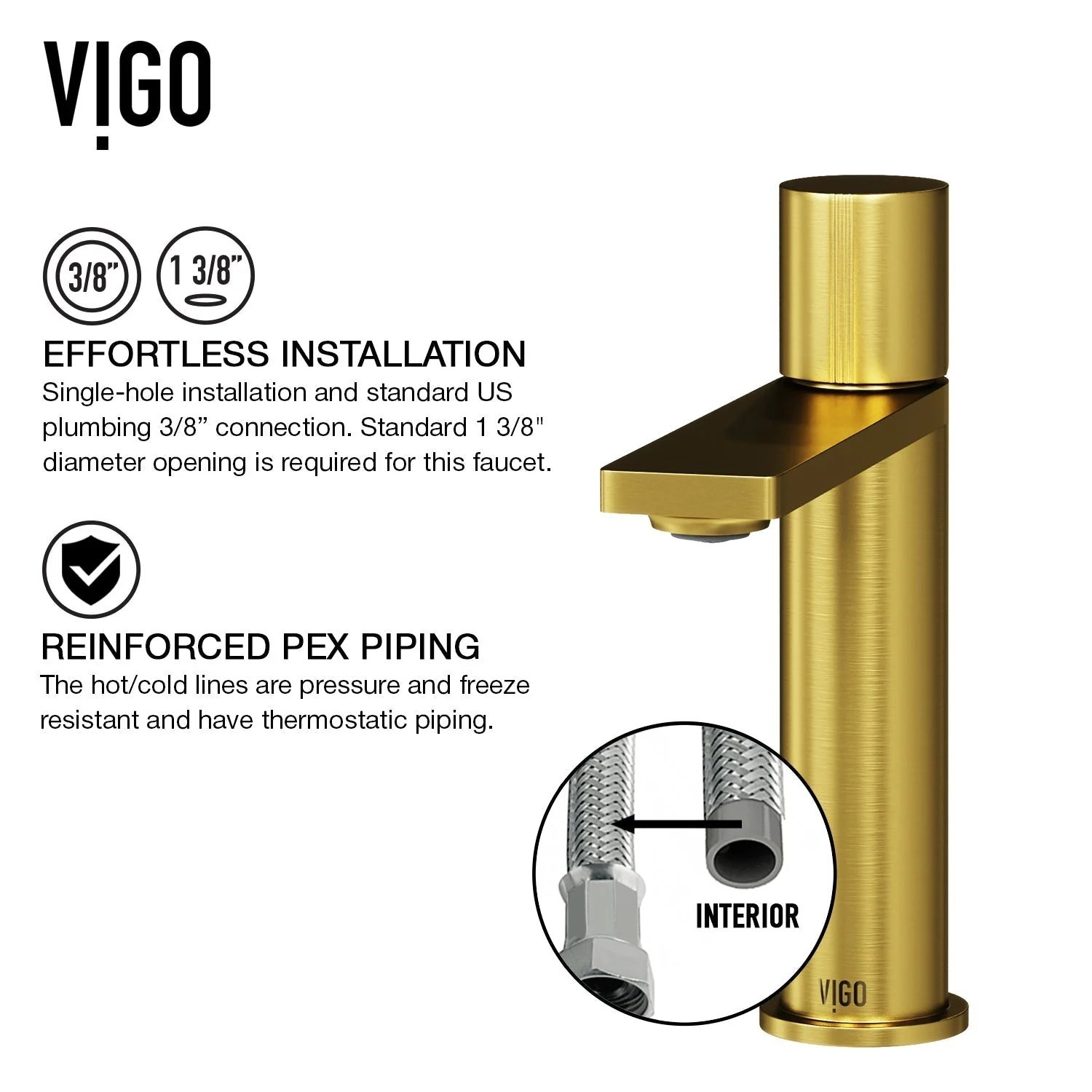 Elan Single Hole Bathroom Faucet - Image 44