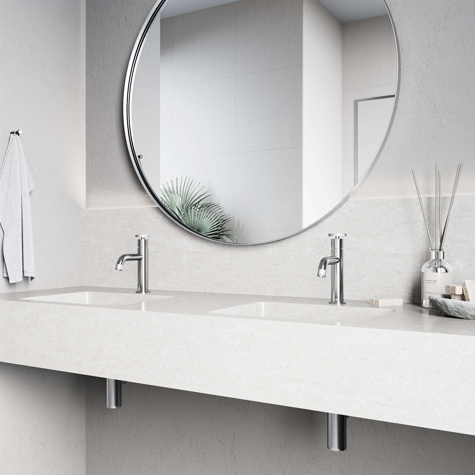Cass Single Hole Bathroom Faucet with Smooth Lever Handle - Image 15