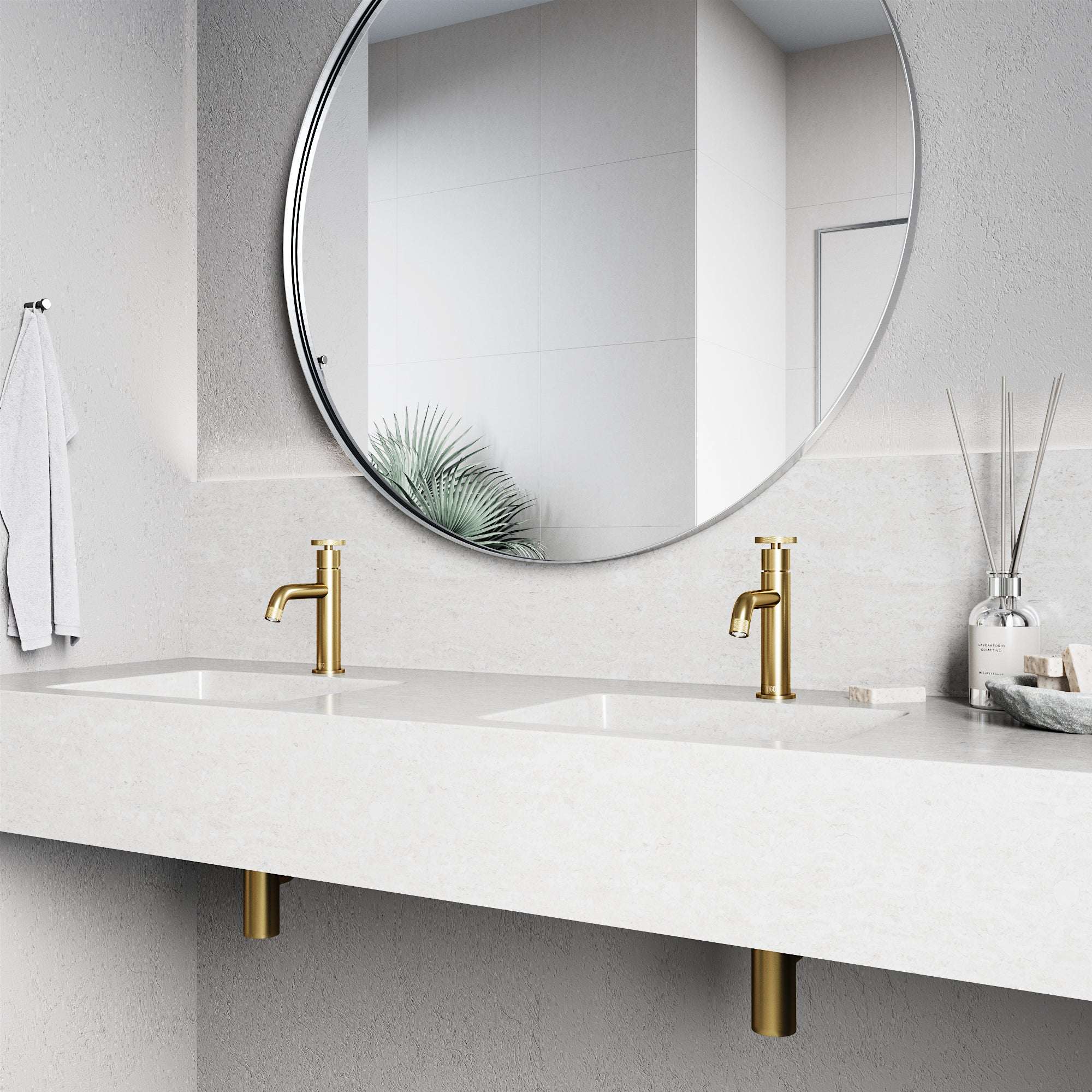Cass Single Hole Bathroom Faucet with Smooth Lever Handle - Image 39