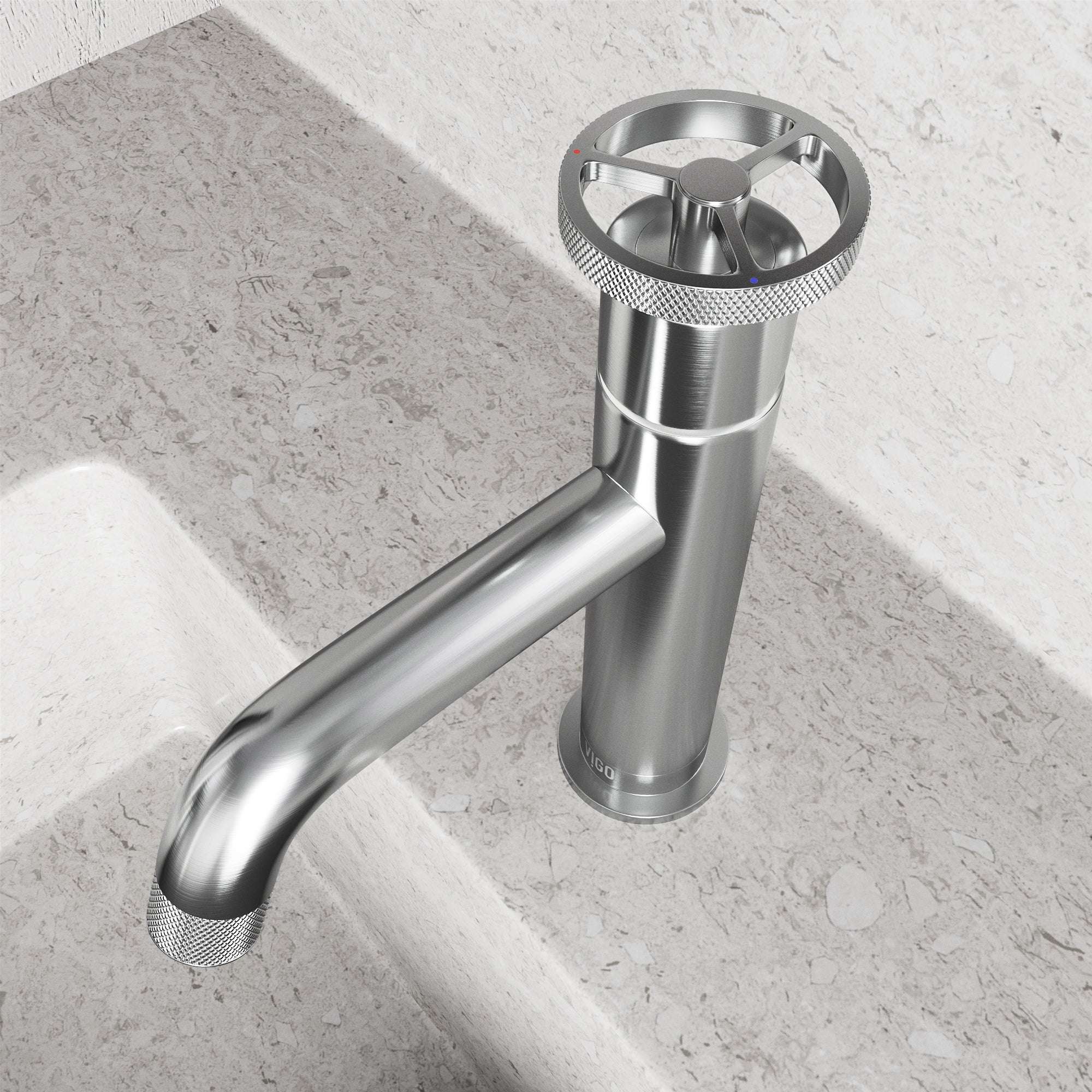 Cass Single Hole Bathroom Faucet with Smooth Lever Handle - Image 6