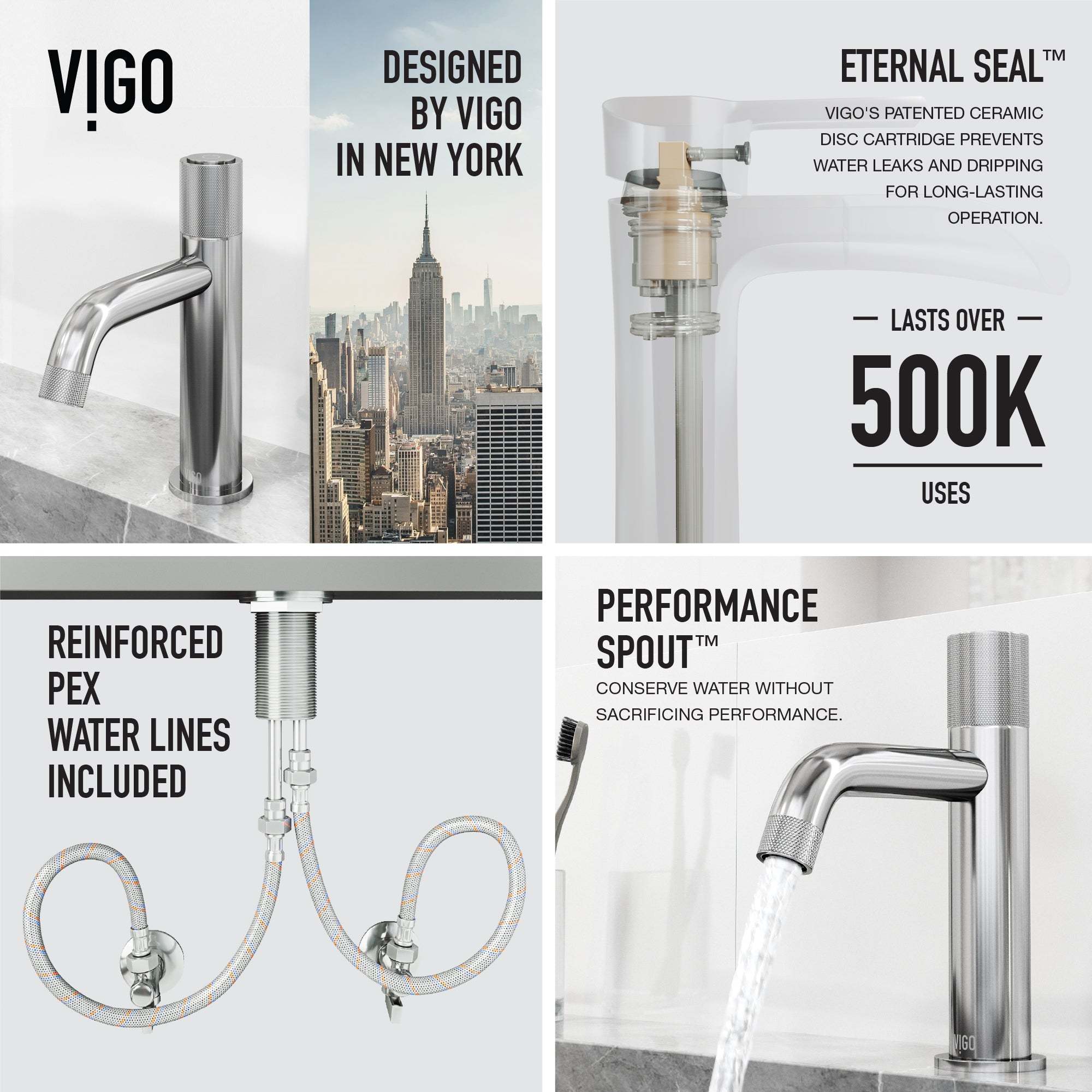 Apollo Single Hole Bathroom Faucet - Image 16