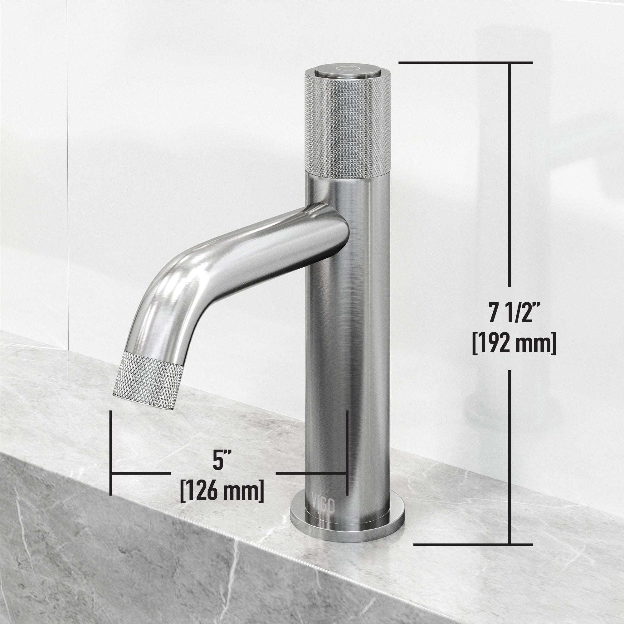Apollo Single Hole Bathroom Faucet - Image 4