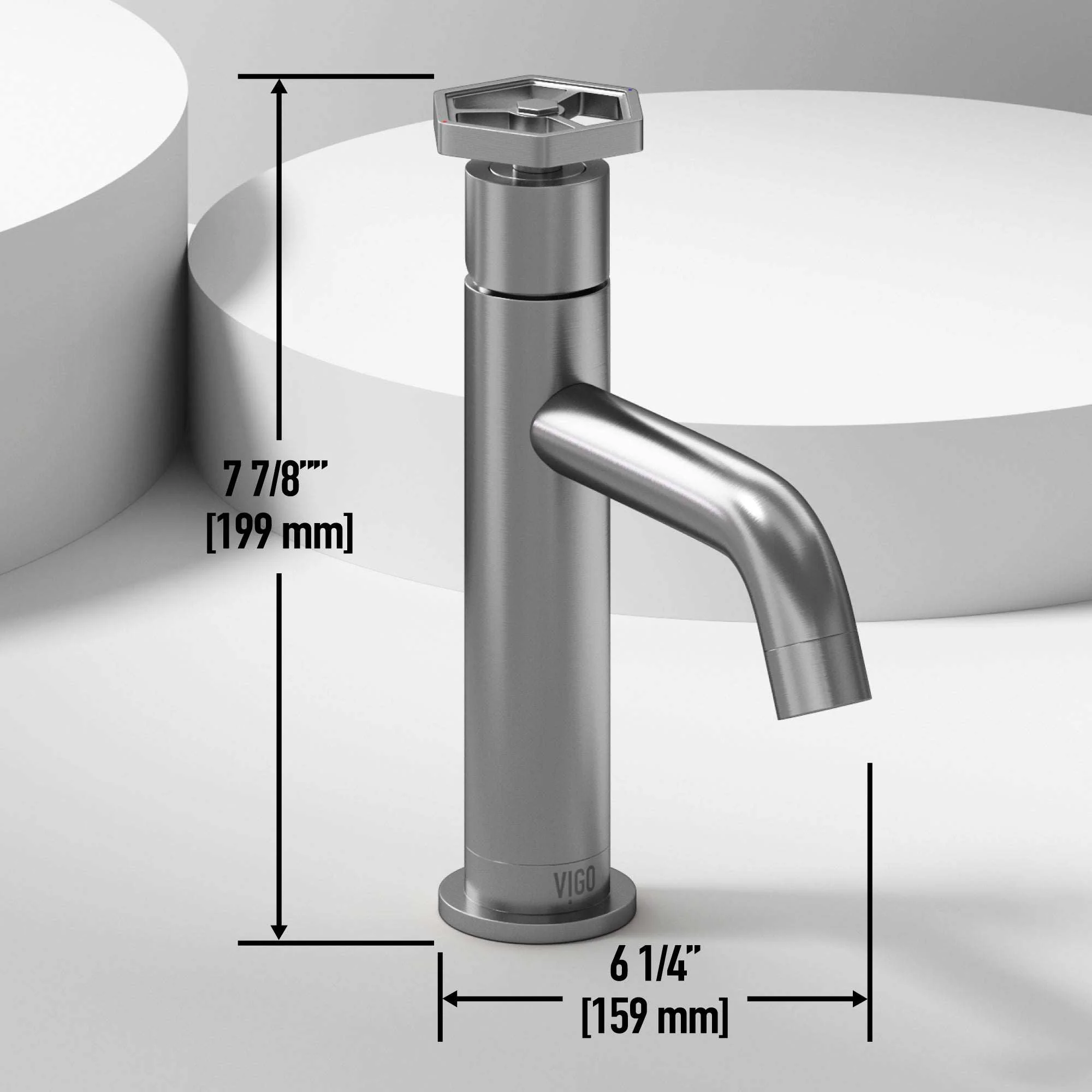 Hart Ruxton Single Hole Bathroom Faucet – Smooth Single-Handle Control - Image 9
