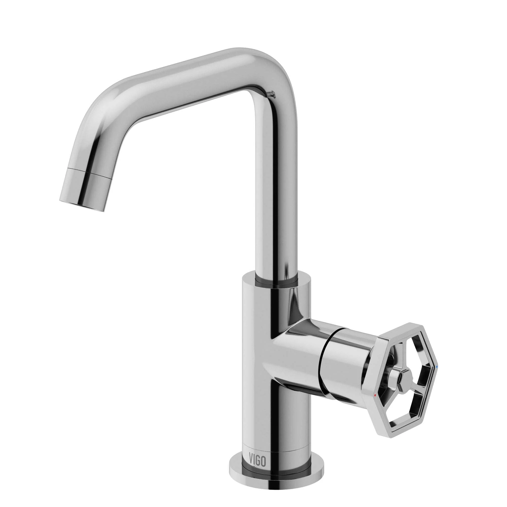 Hart Ruxton Single Hole Bathroom Faucet – Knurled Control Handle Design - Image 14