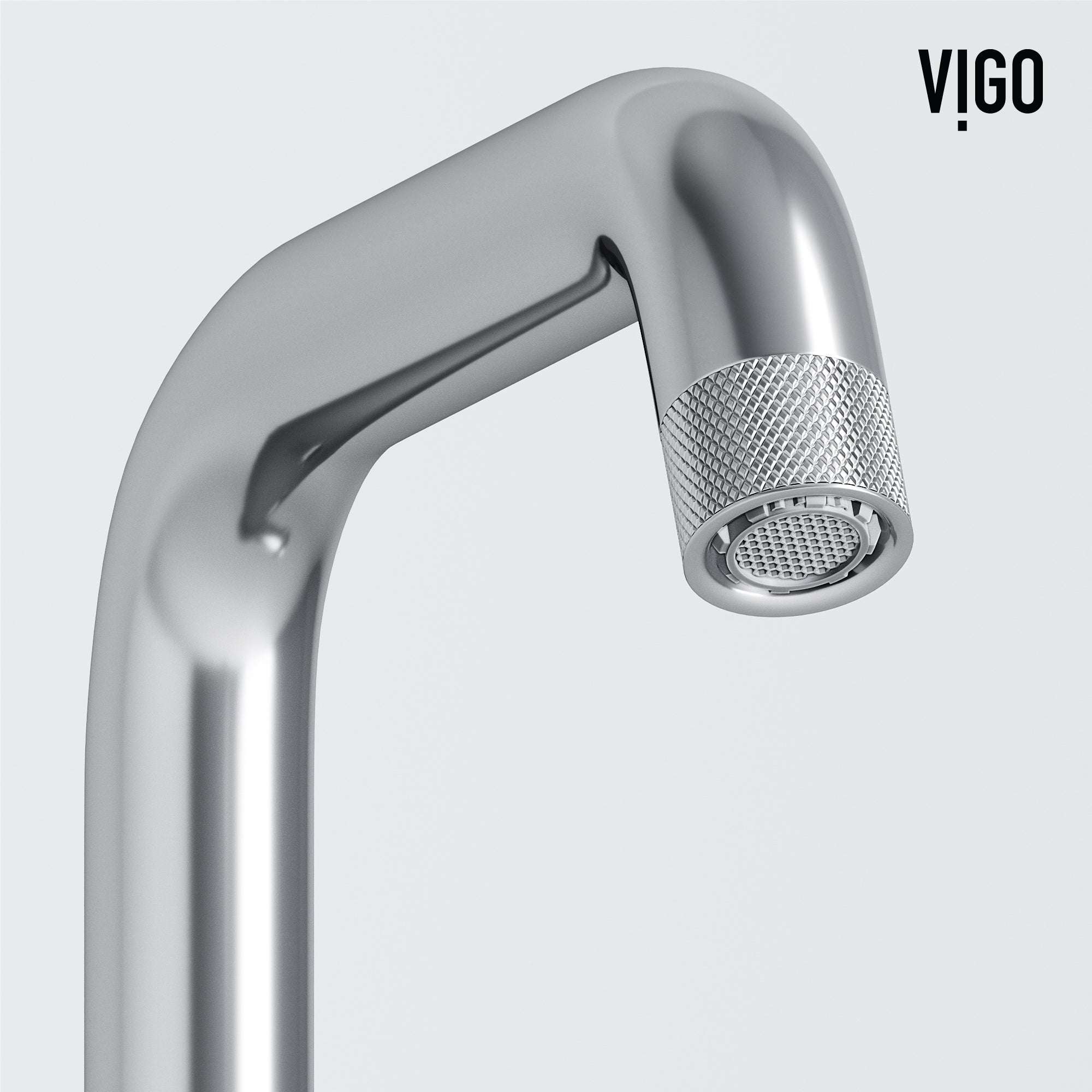 Hart Ruxton Single Hole Bathroom Faucet – Knurled Control Handle Design - Image 19