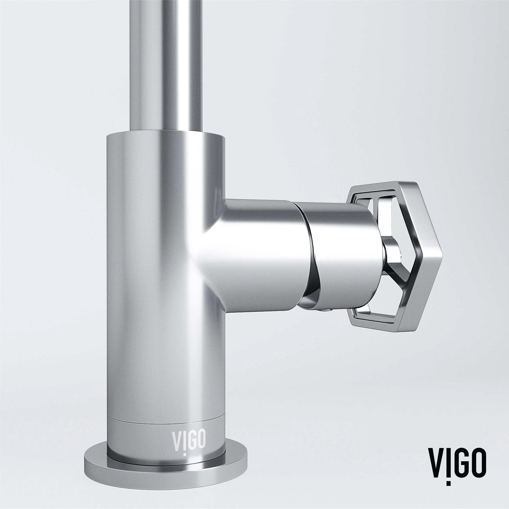 Hart Ruxton Single Hole Bathroom Faucet – Knurled Control Handle Design - Image 22