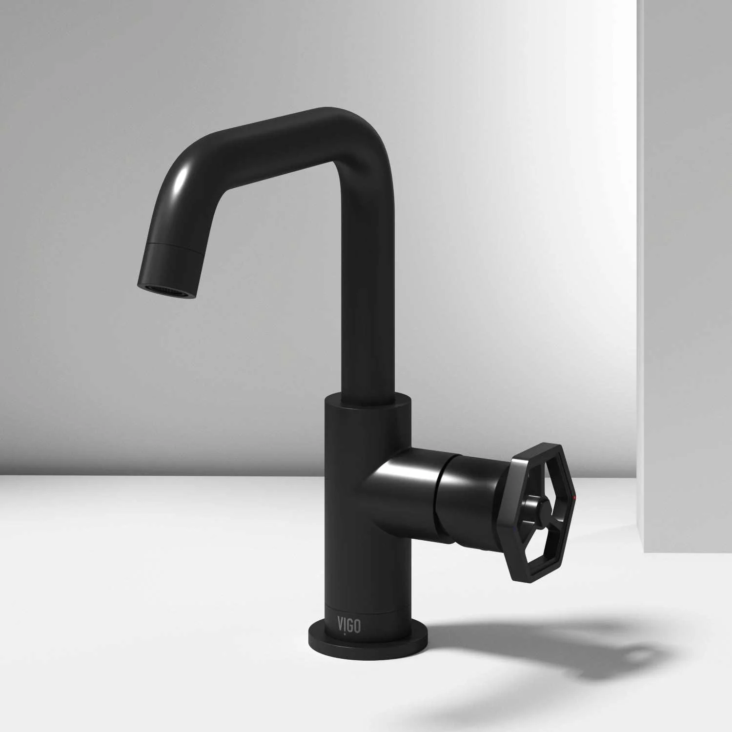 Hart Ruxton Single Hole Bathroom Faucet – Knurled Control Handle Design - Image 23