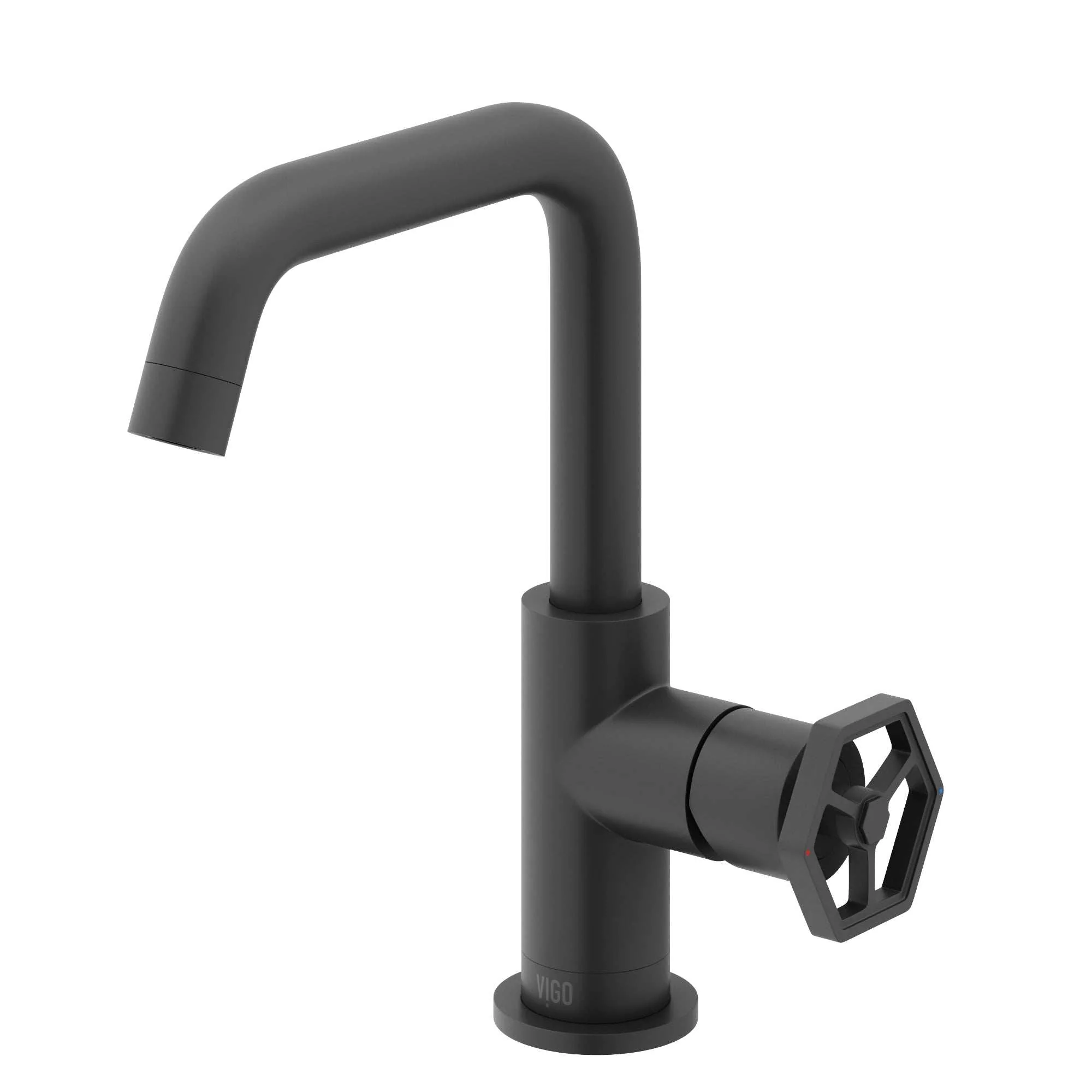 Hart Ruxton Single Hole Bathroom Faucet – Knurled Control Handle Design - Image 25