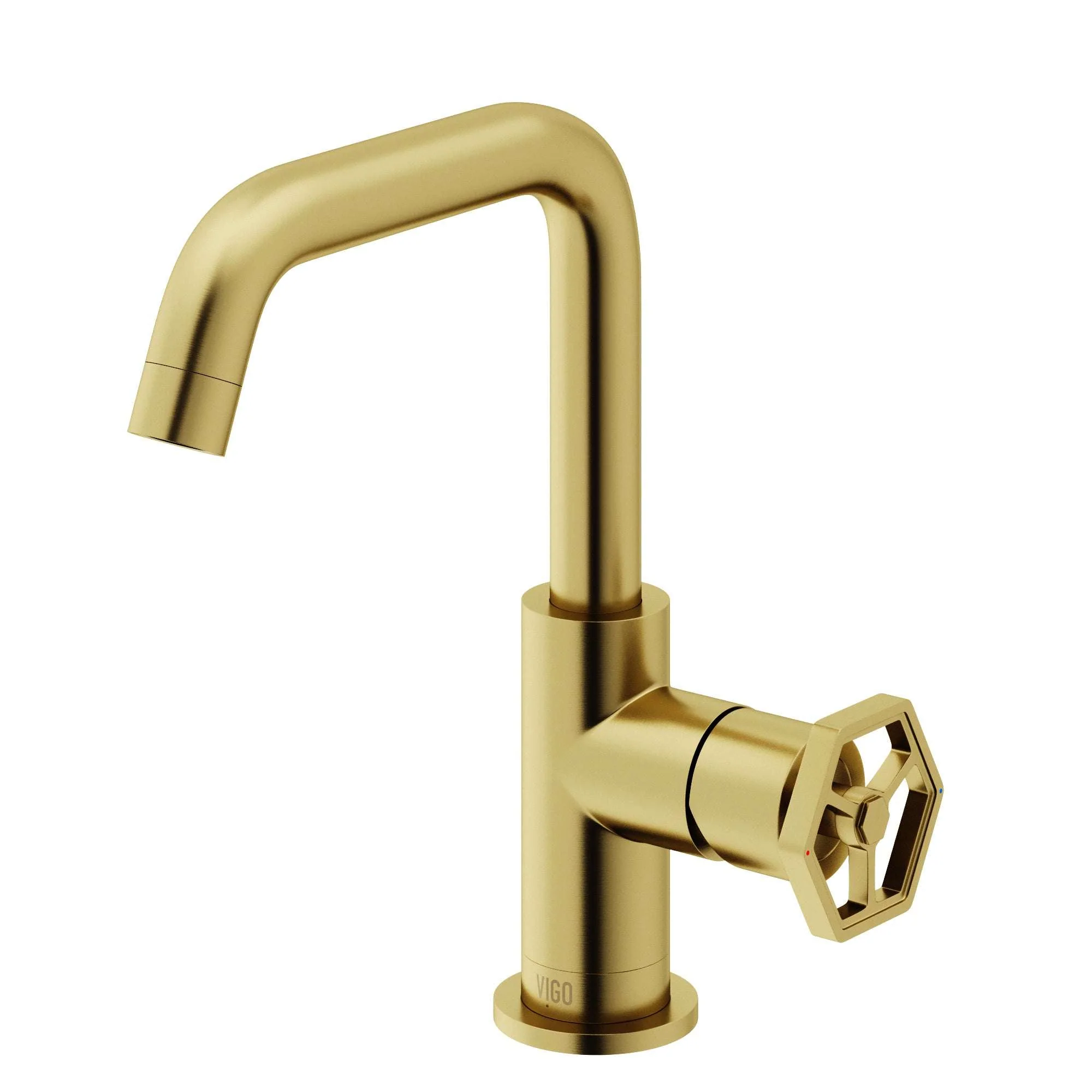 Hart Ruxton Single Hole Bathroom Faucet – Knurled Control Handle Design - Image 36