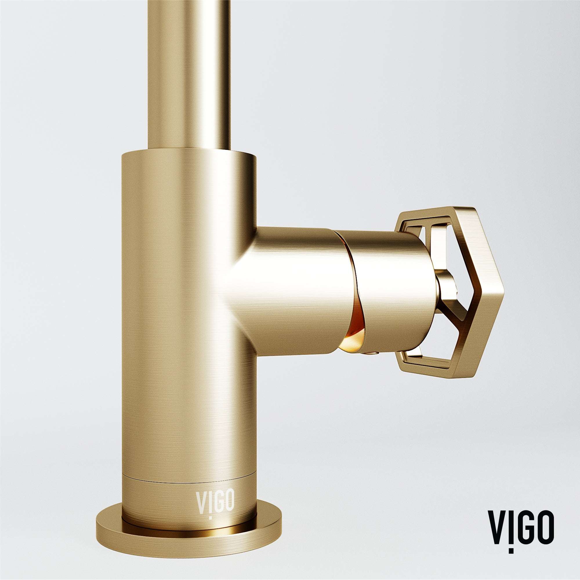Hart Ruxton Single Hole Bathroom Faucet – Knurled Control Handle Design - Image 44