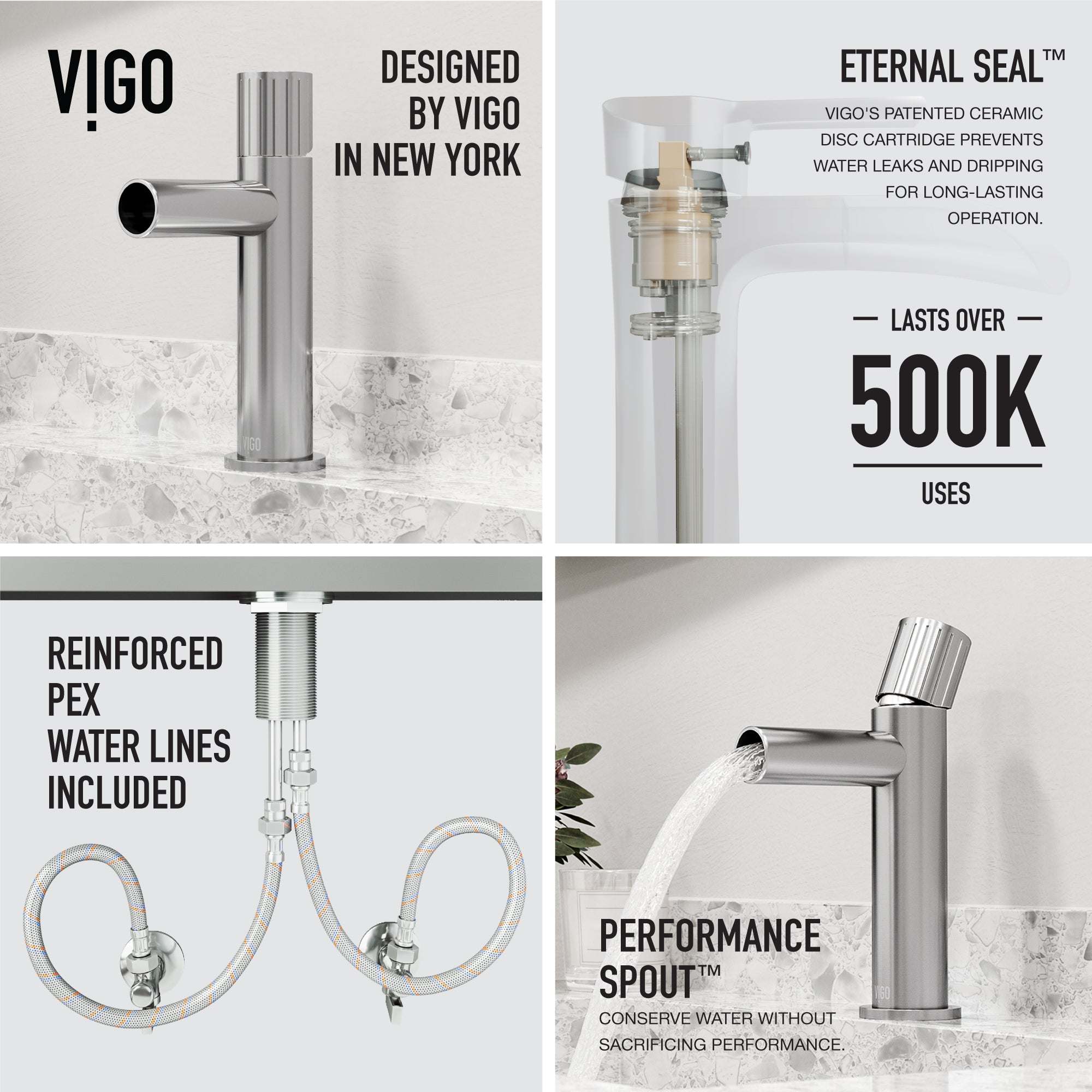 Ashford Single Hole Bathroom Faucet - Image 7