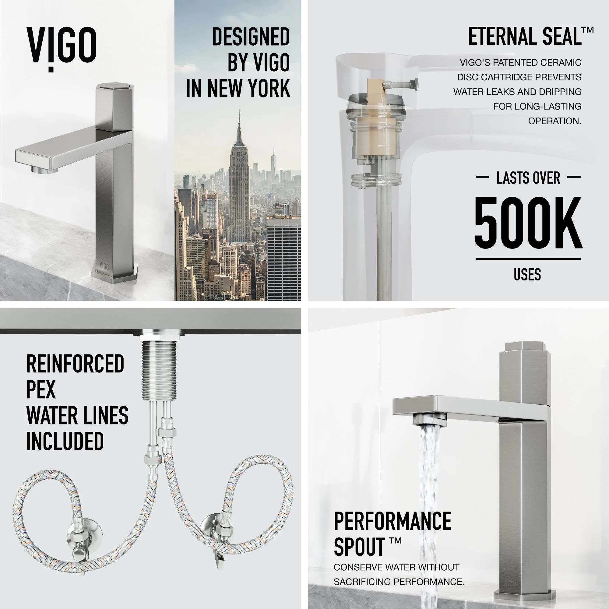 Hart Nova Single Hole Bathroom Faucet - Image 10