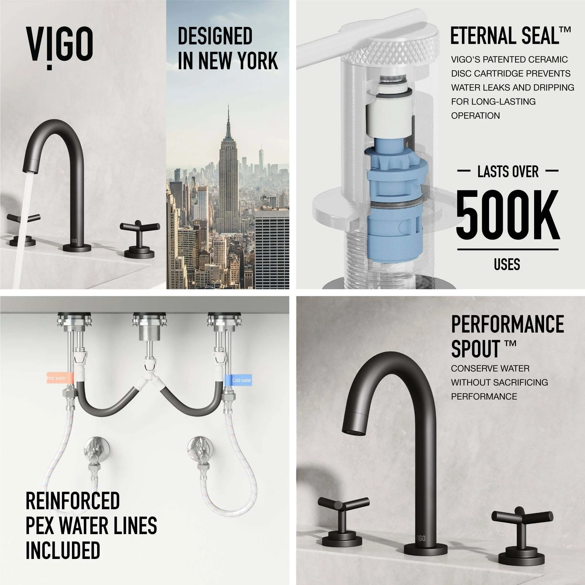 Jewel Widespread Bathroom Faucet - Image 5