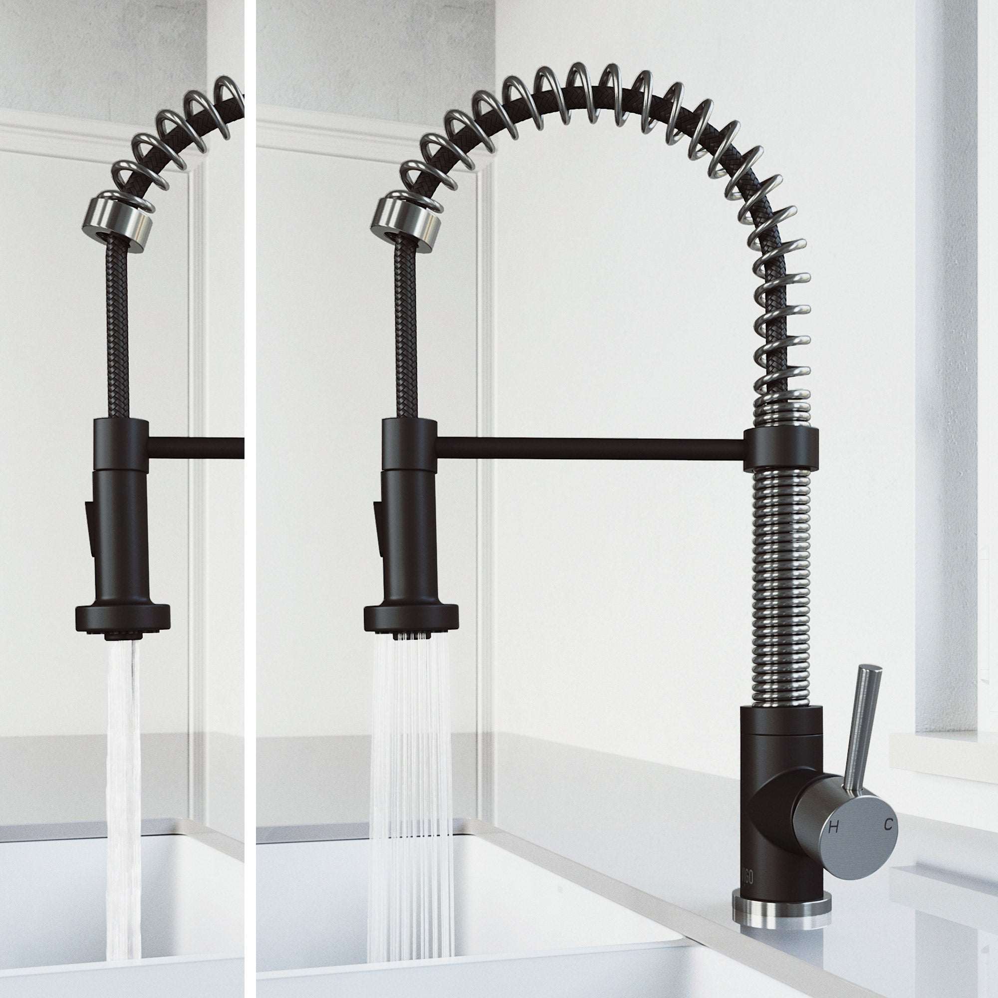 Edison Pull-Down Kitchen Spray Faucet - Image 100