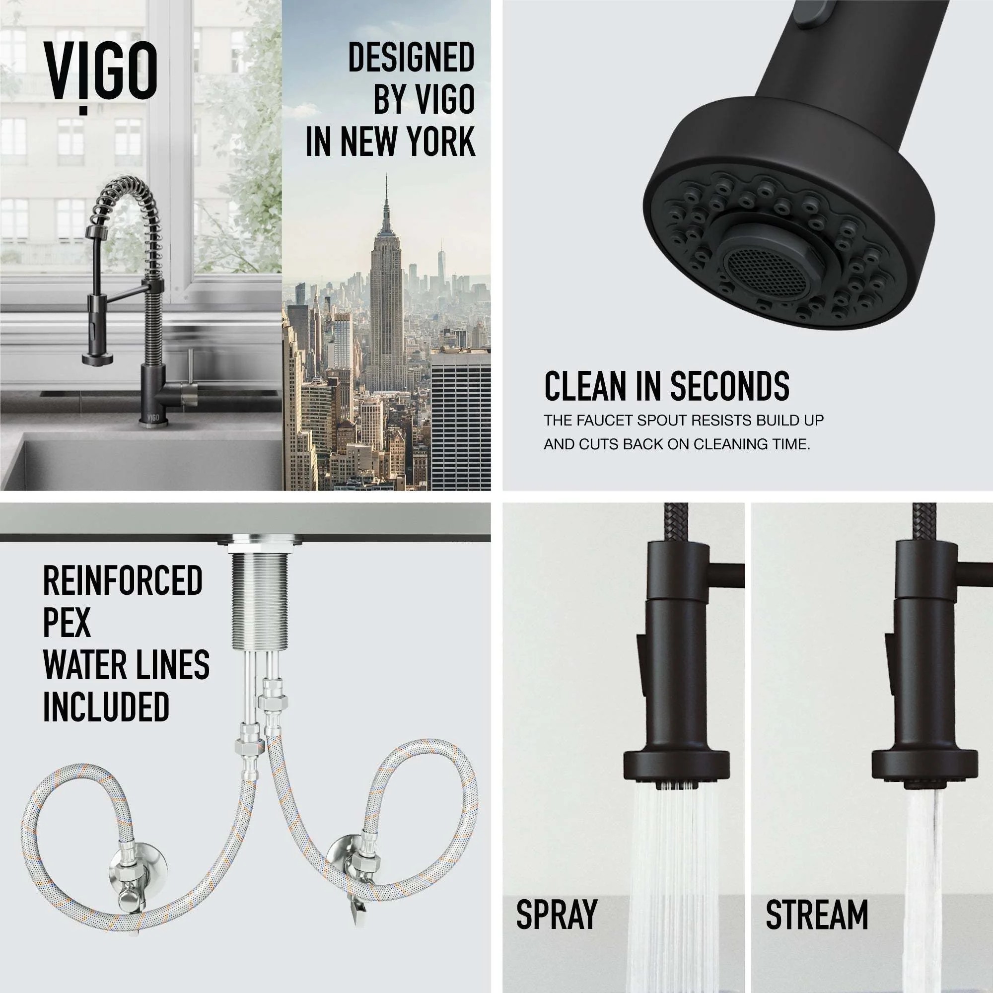 Edison Pull-Down Kitchen Spray Faucet - Image 103