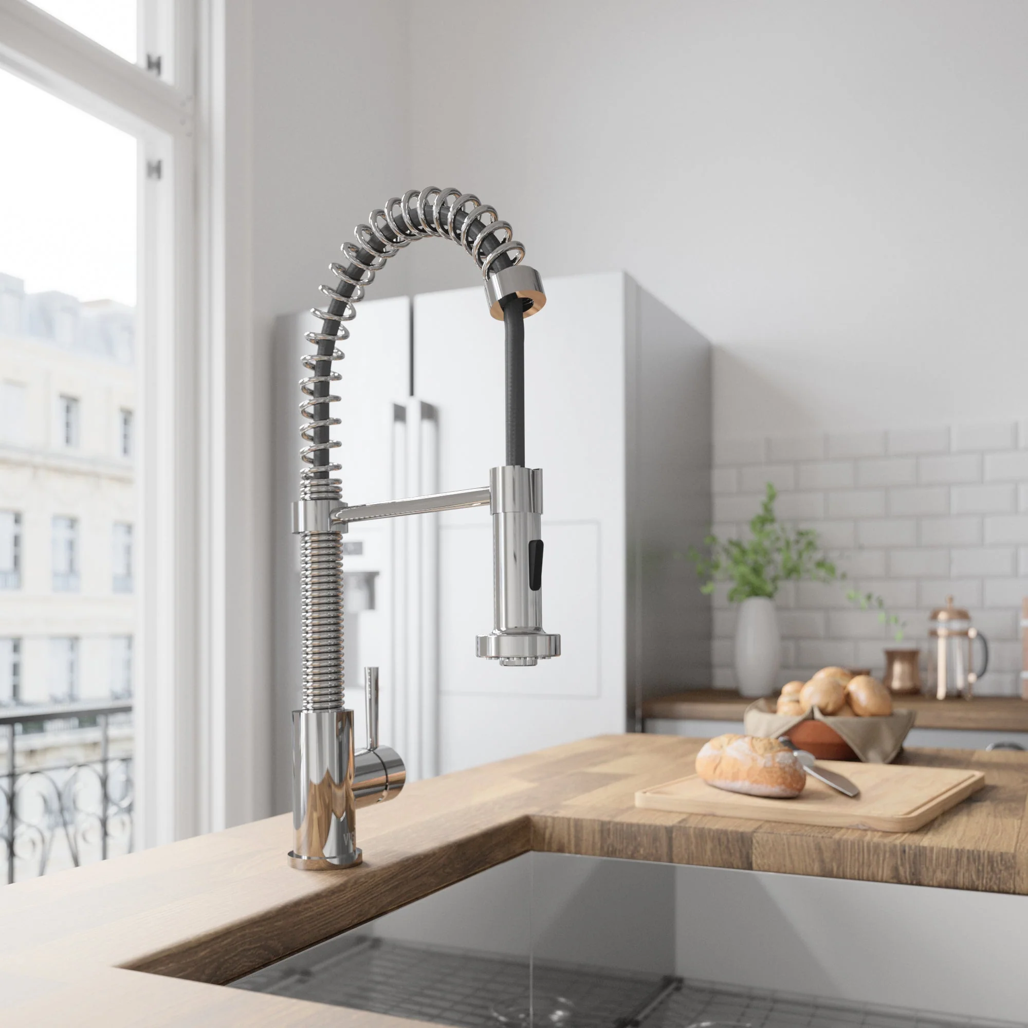 Edison Pull-Down Kitchen Spray Faucet - Image 14