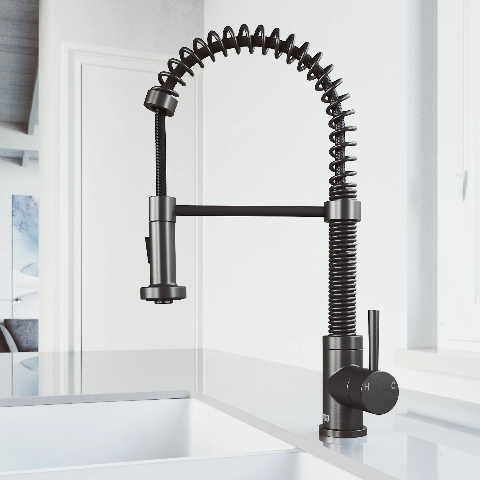 Edison Pull-Down Kitchen Spray Faucet - Image 17