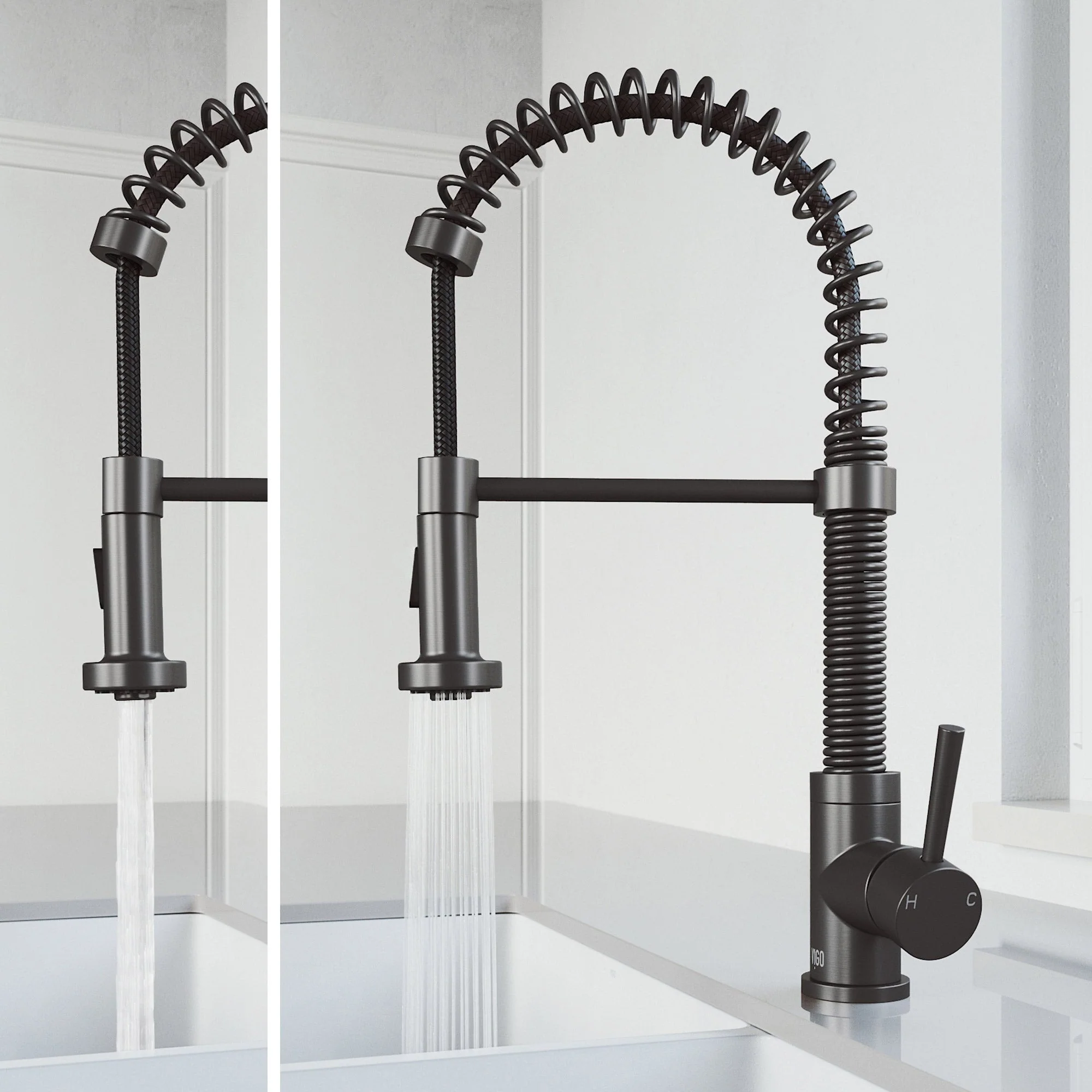 Edison Pull-Down Kitchen Spray Faucet - Image 18