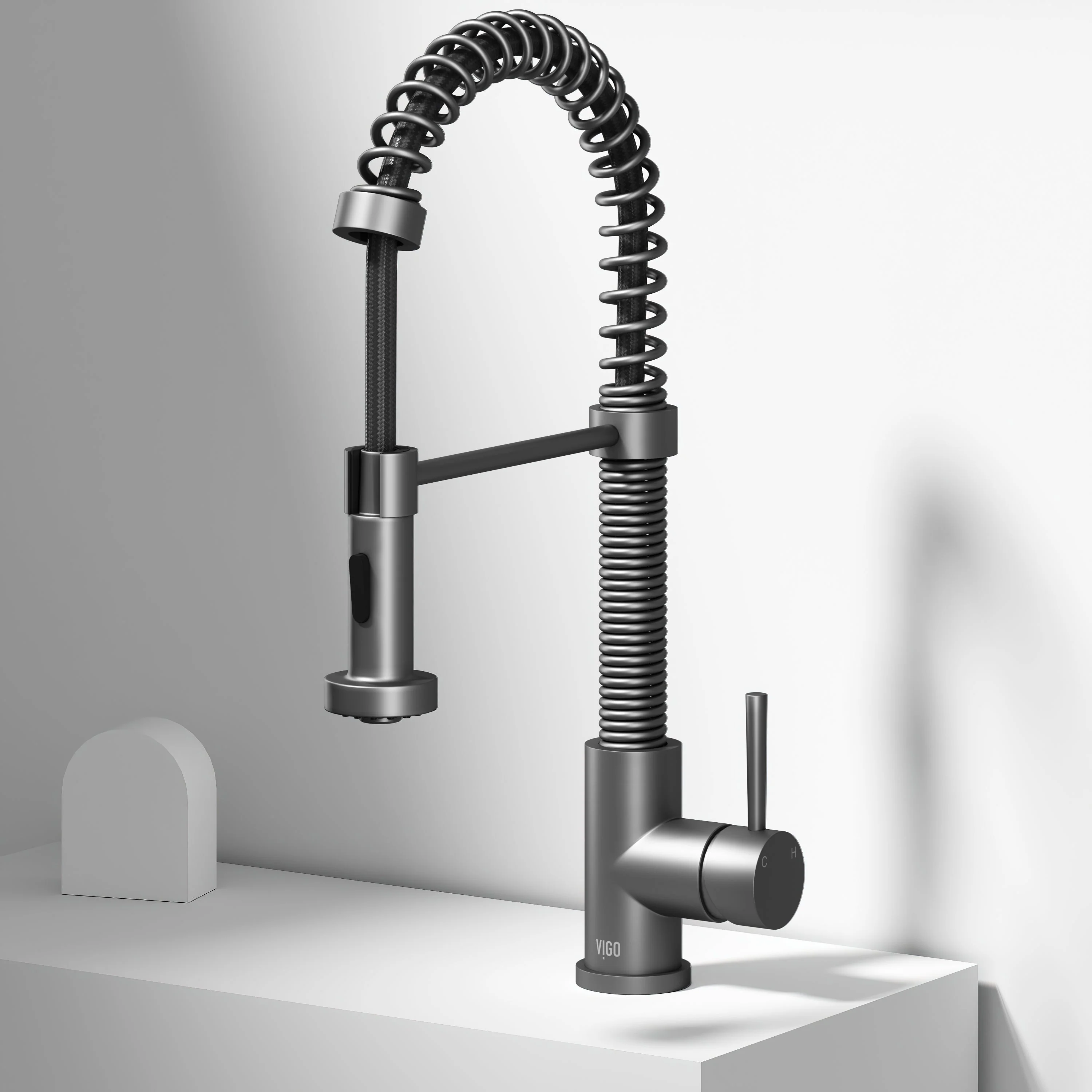 Edison Pull-Down Kitchen Spray Faucet - Image 30