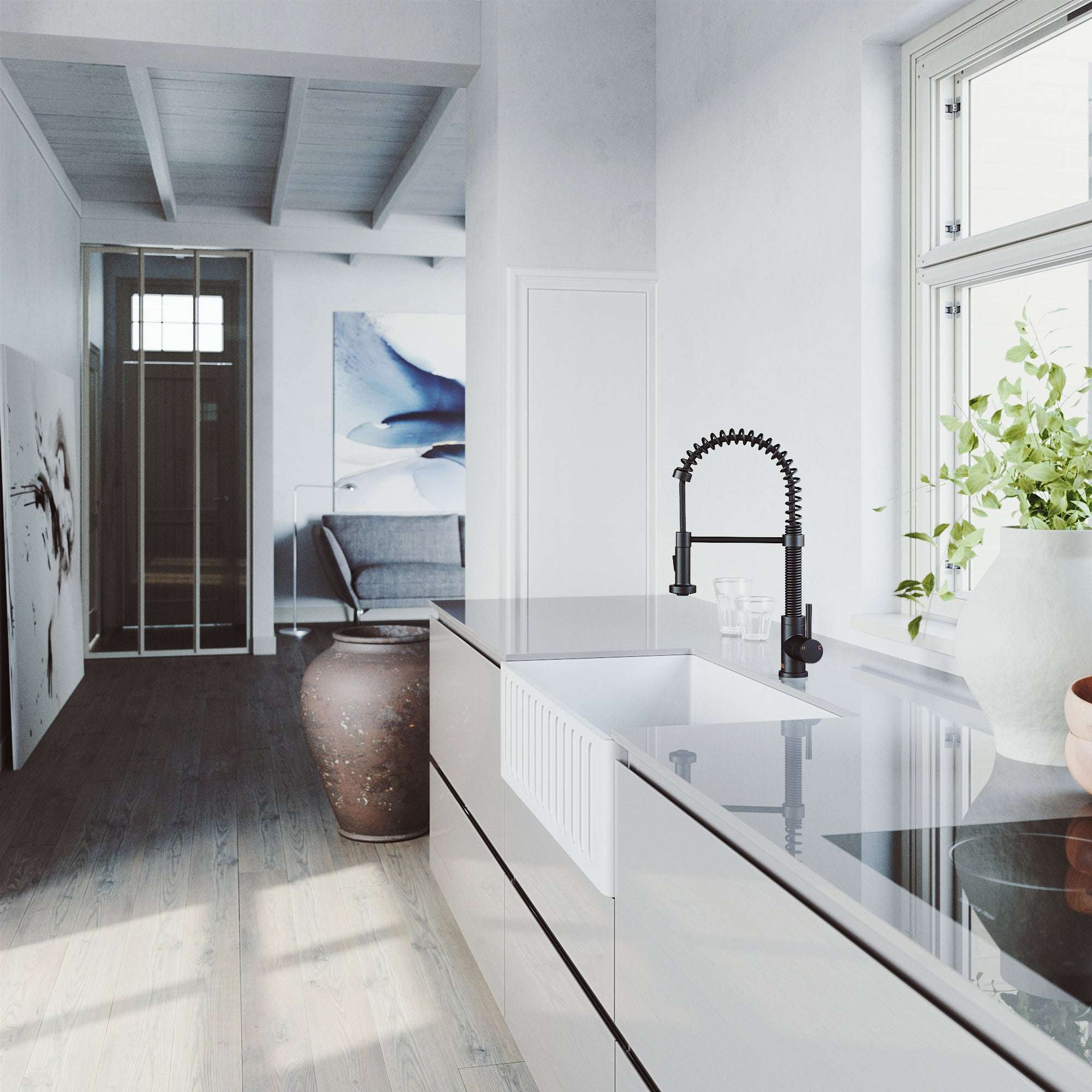 Edison Pull-Down Kitchen Spray Faucet - Image 37