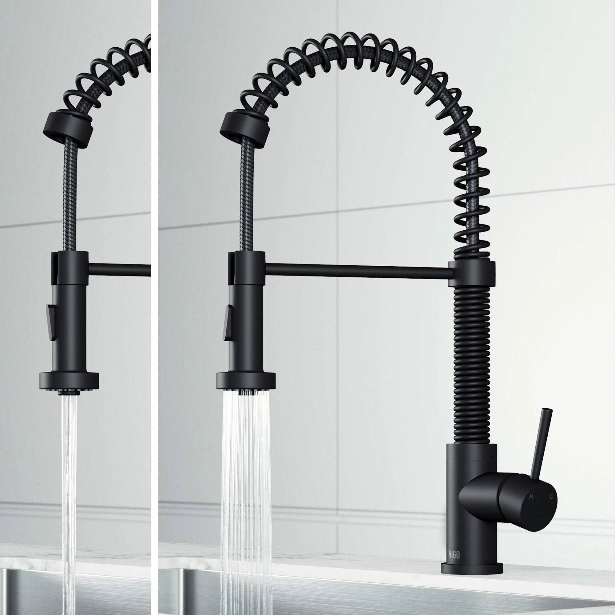 Edison Pull-Down Kitchen Spray Faucet - Image 39