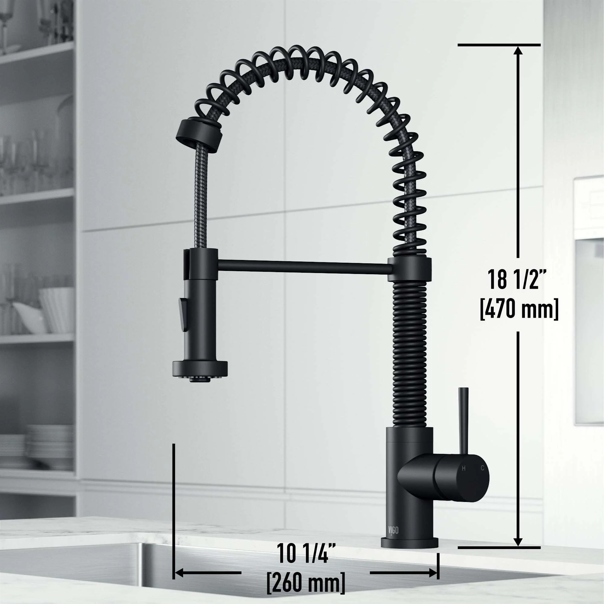 Edison Pull-Down Kitchen Spray Faucet - Image 40