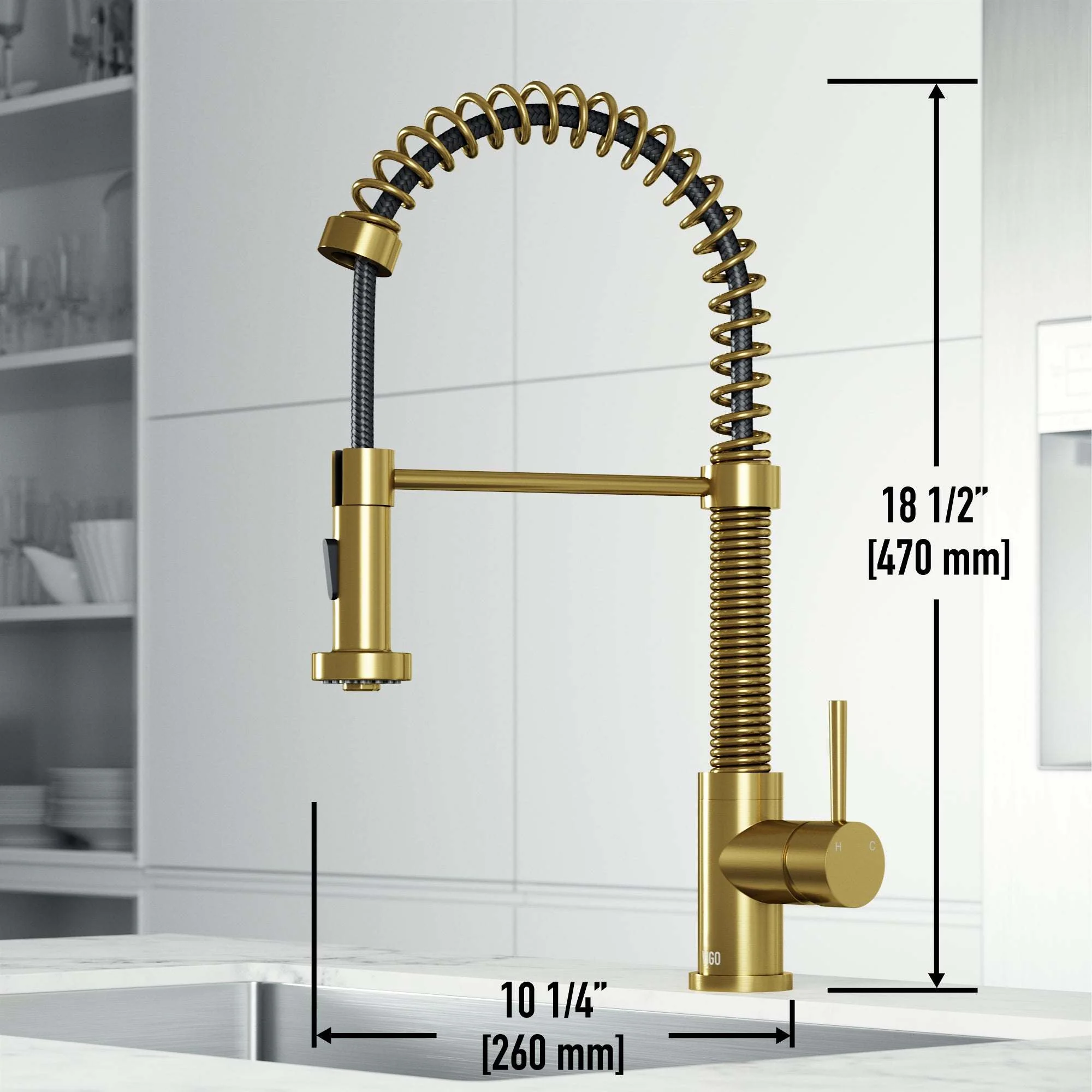 Edison Pull-Down Kitchen Spray Faucet - Image 54