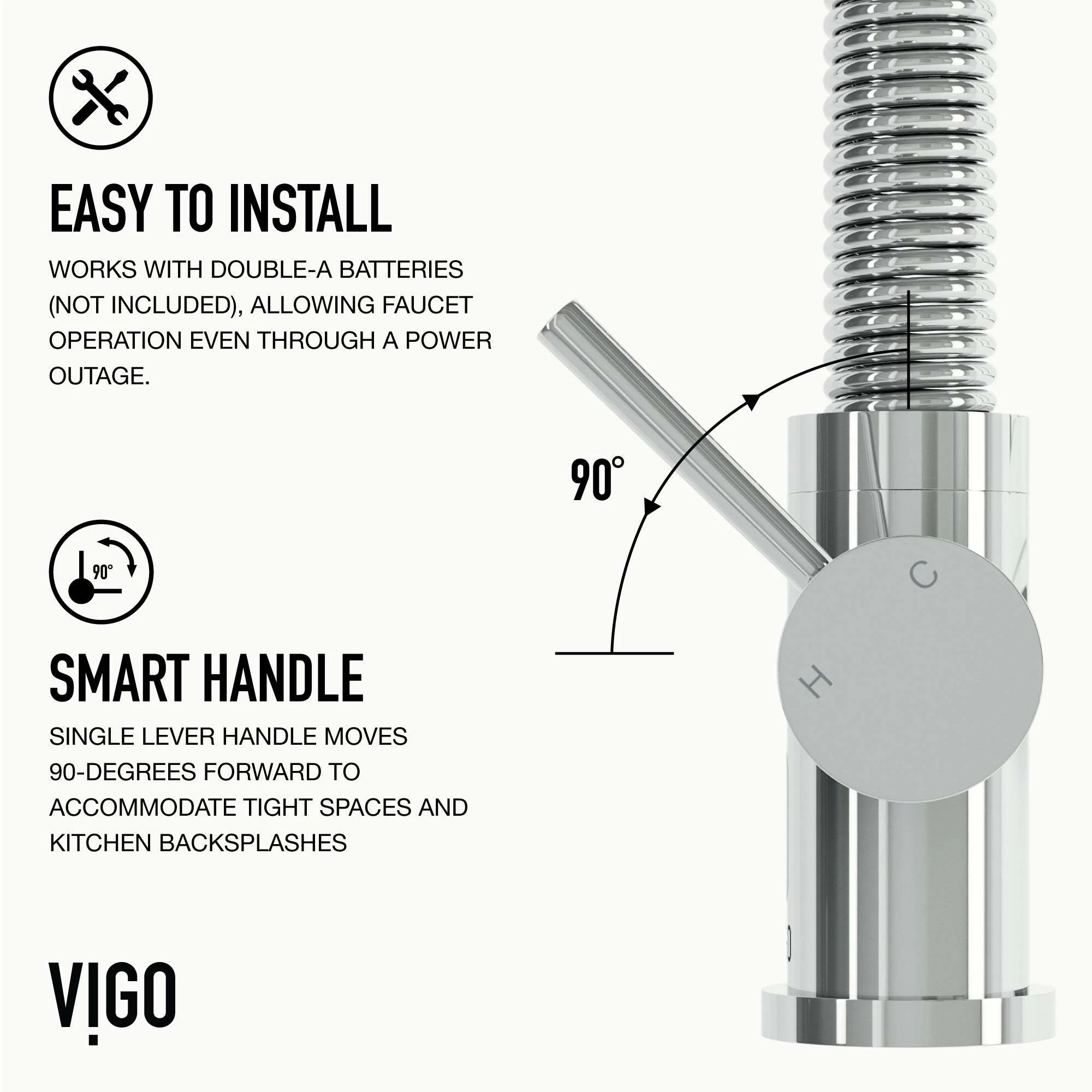 Edison Touchless Pull-Down Kitchen Faucet - Image 14