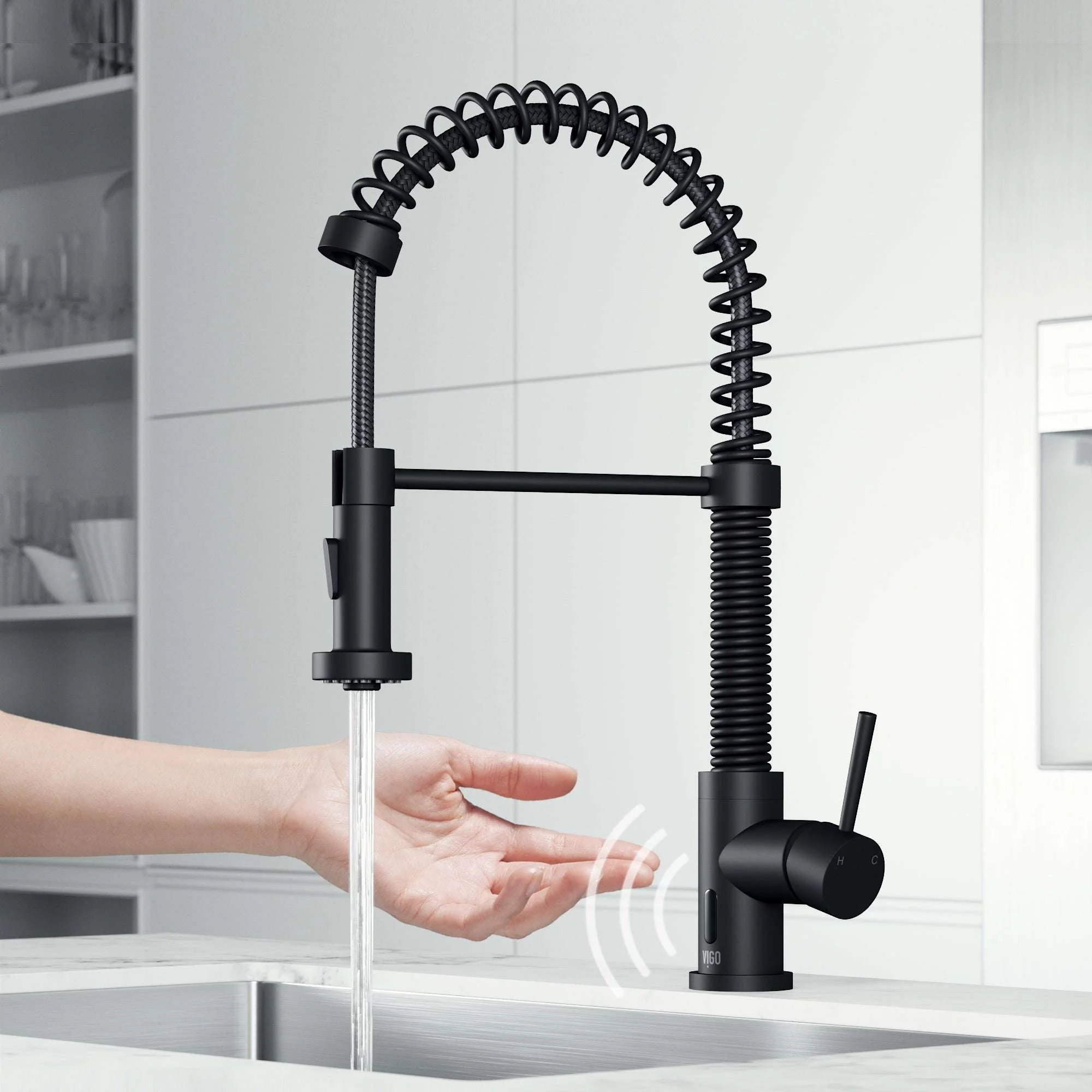 Edison Touchless Pull-Down Kitchen Faucet - Image 16