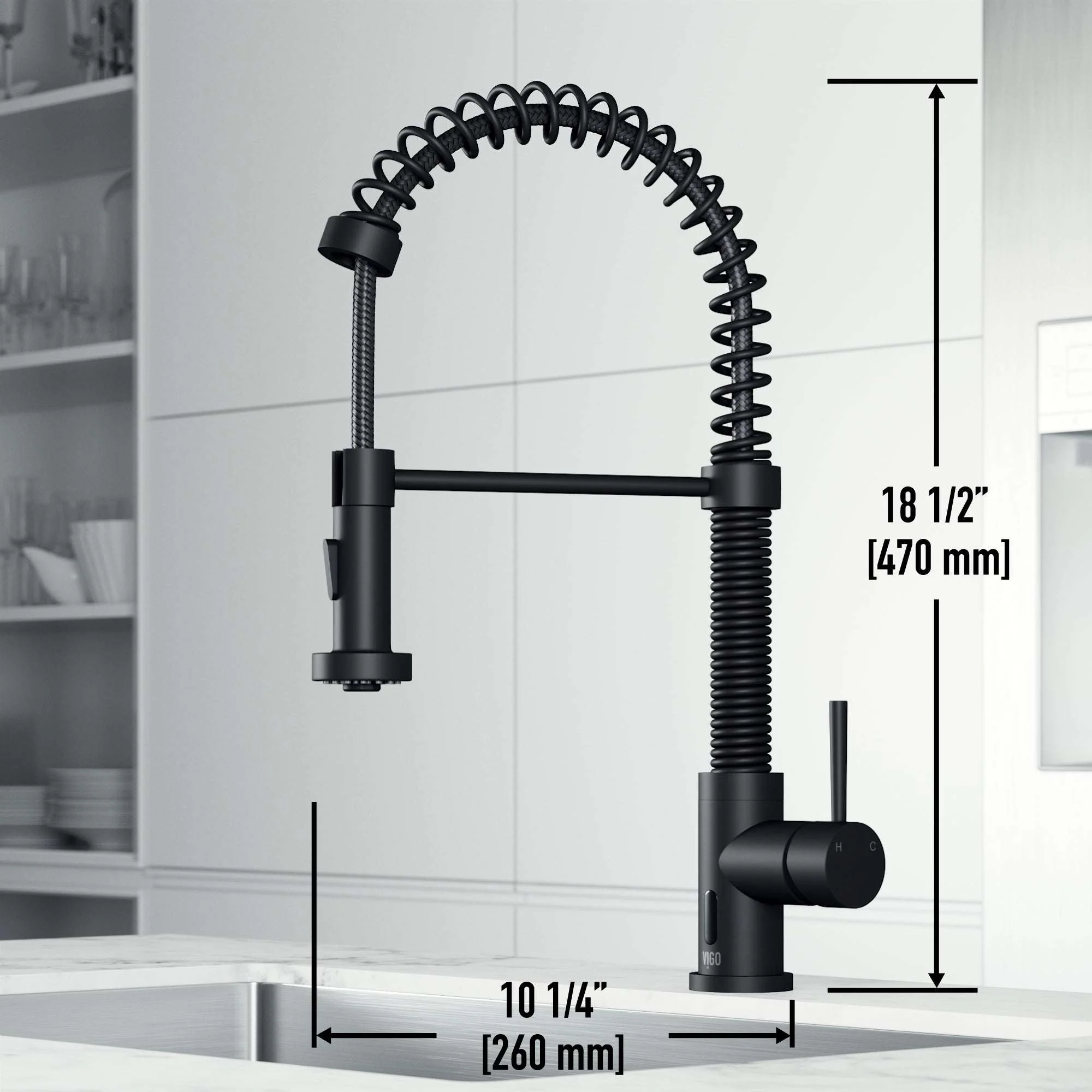 Edison Touchless Pull-Down Kitchen Faucet - Image 24