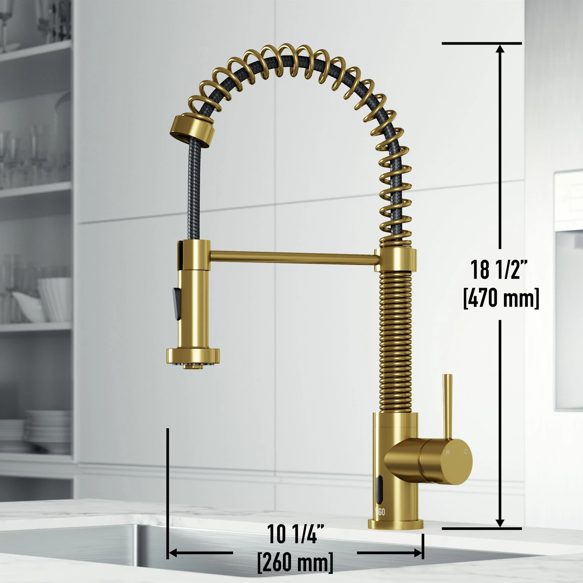 Edison Touchless Pull-Down Kitchen Faucet - Image 39