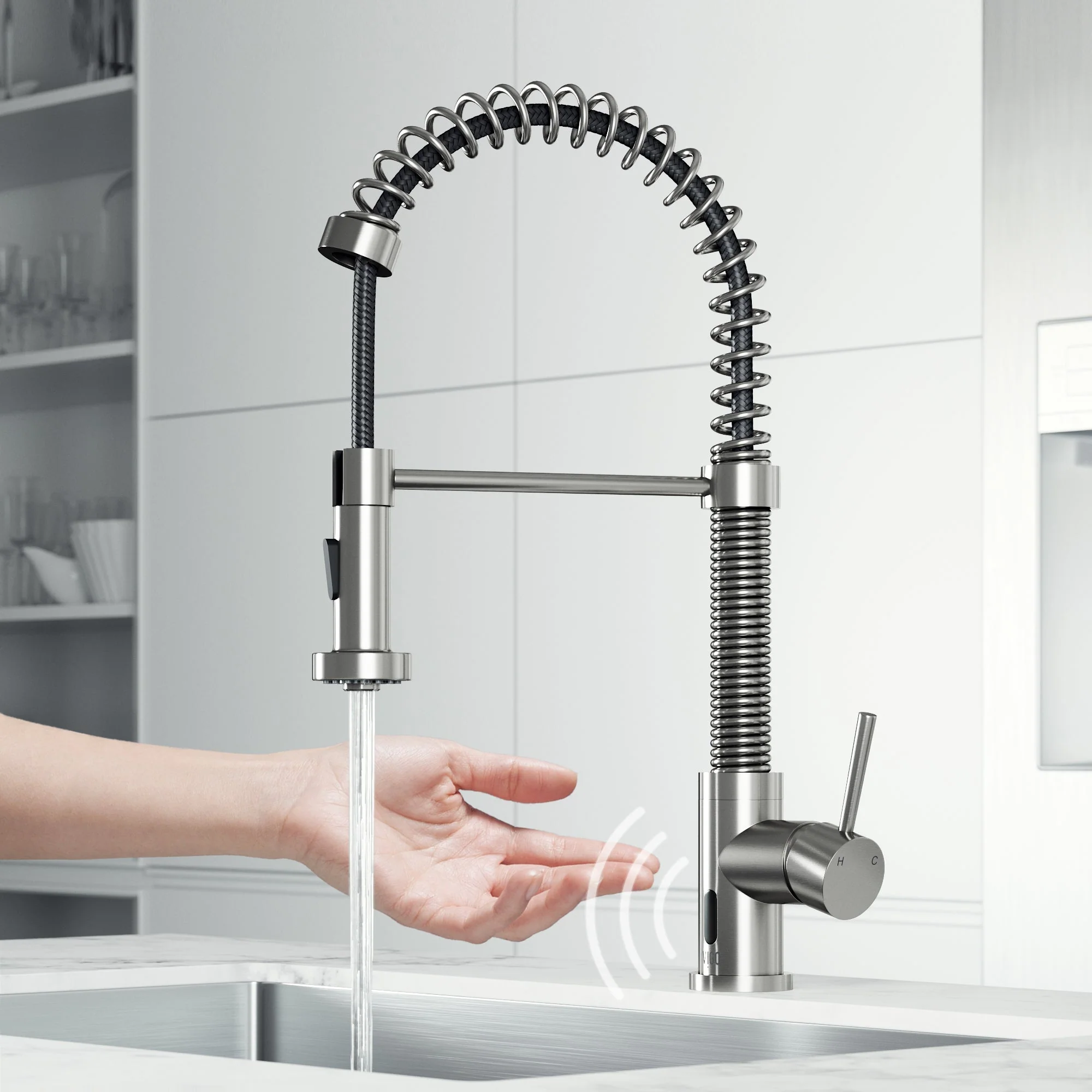 Edison Touchless Pull-Down Kitchen Faucet - Image 46