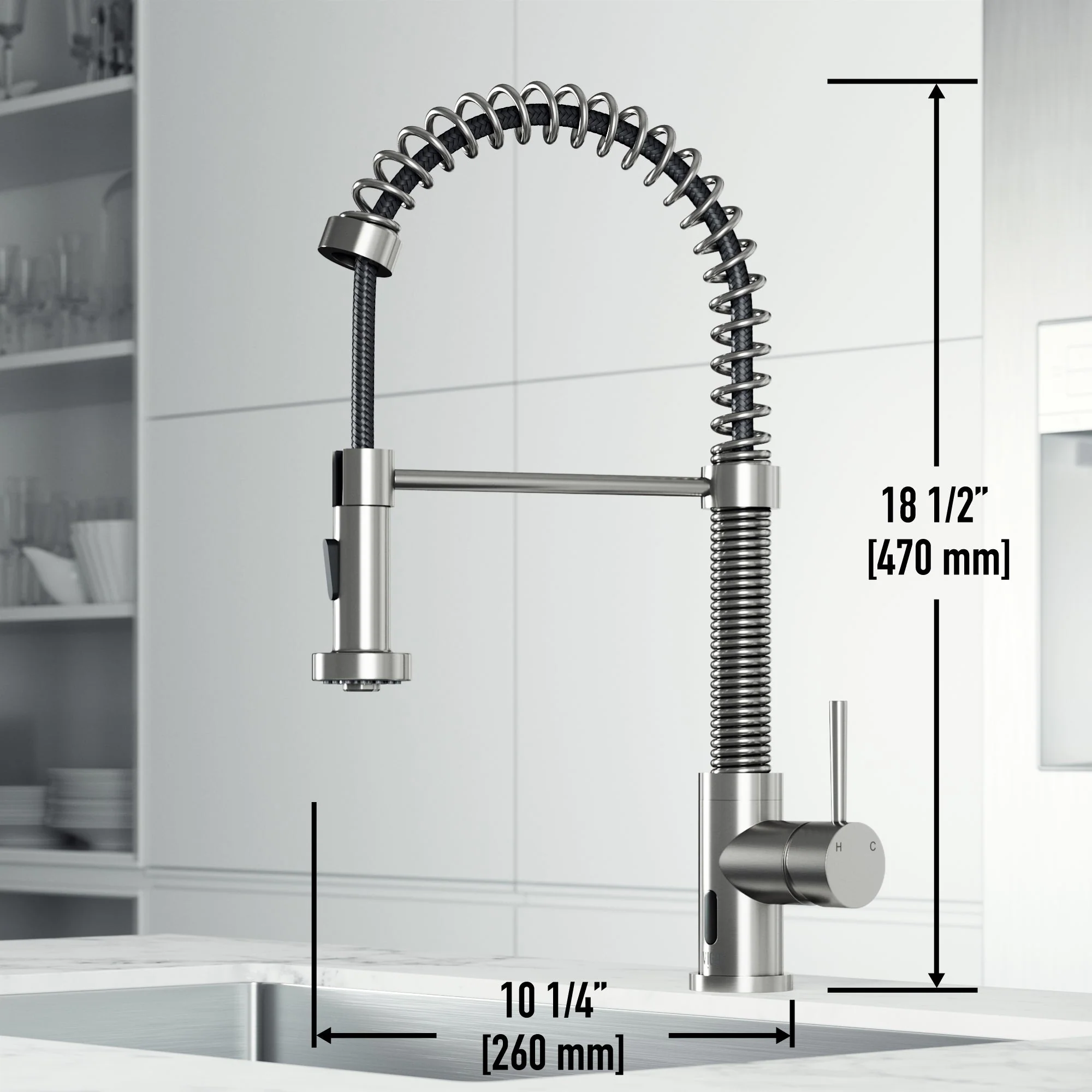 Edison Touchless Pull-Down Kitchen Faucet - Image 54