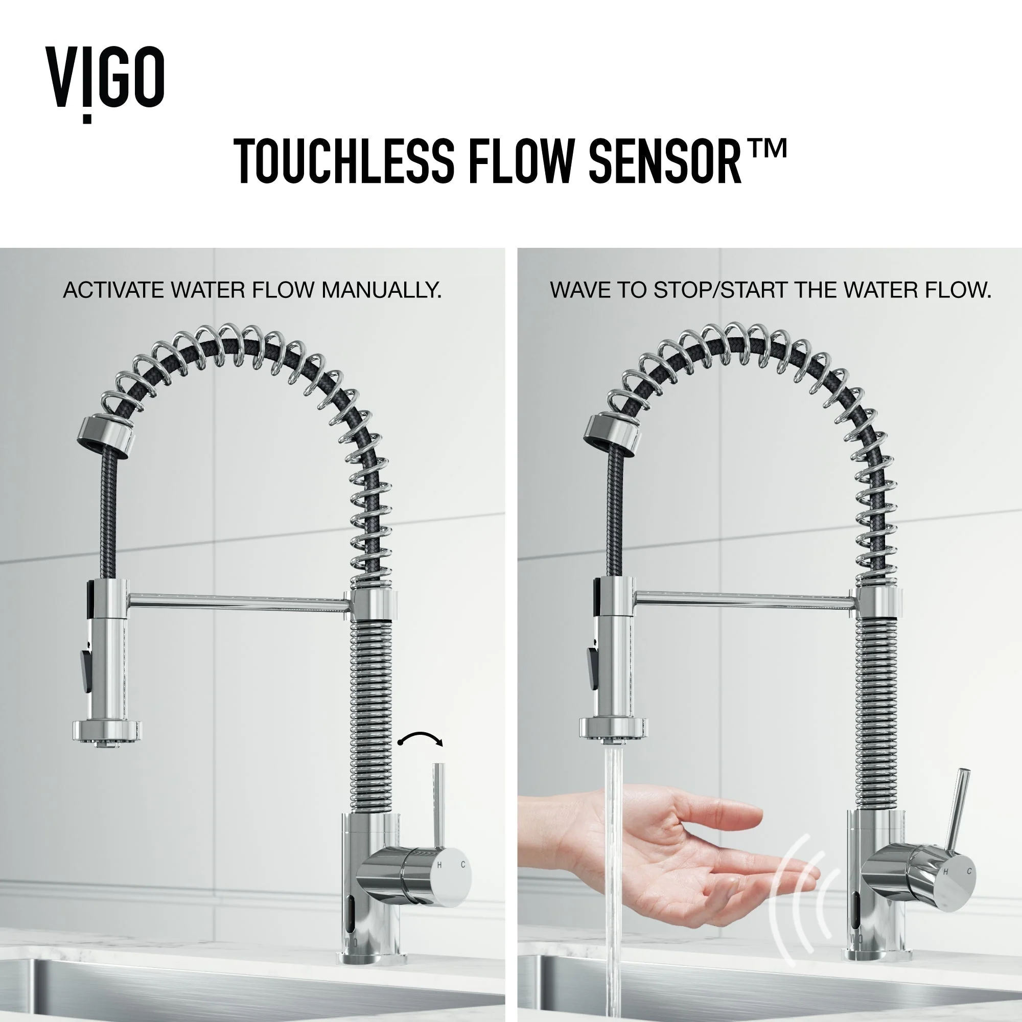 Edison Touchless Pull-Down Kitchen Faucet - Image 7