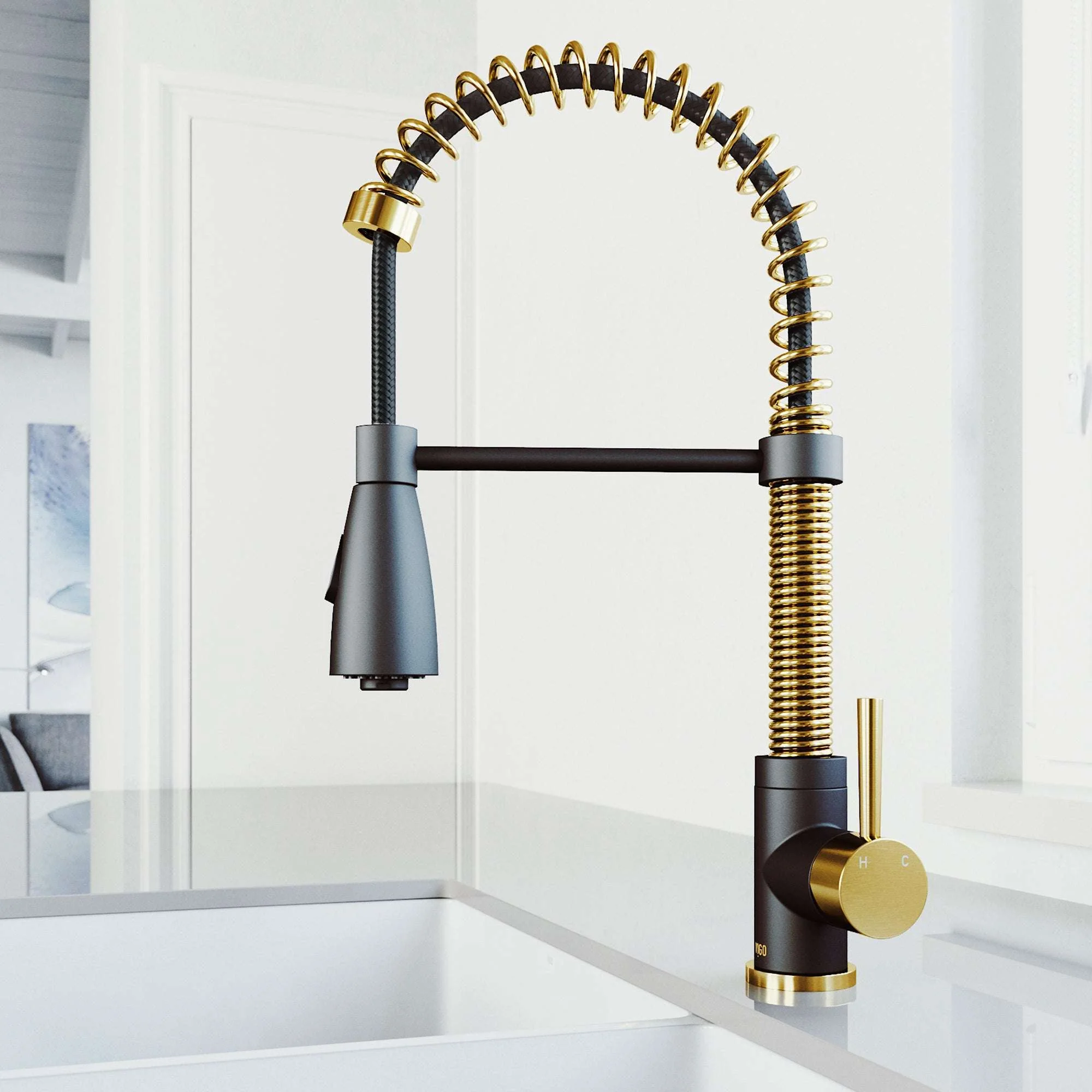 Brant Pull‑Down Spray Kitchen Faucet - Image 12