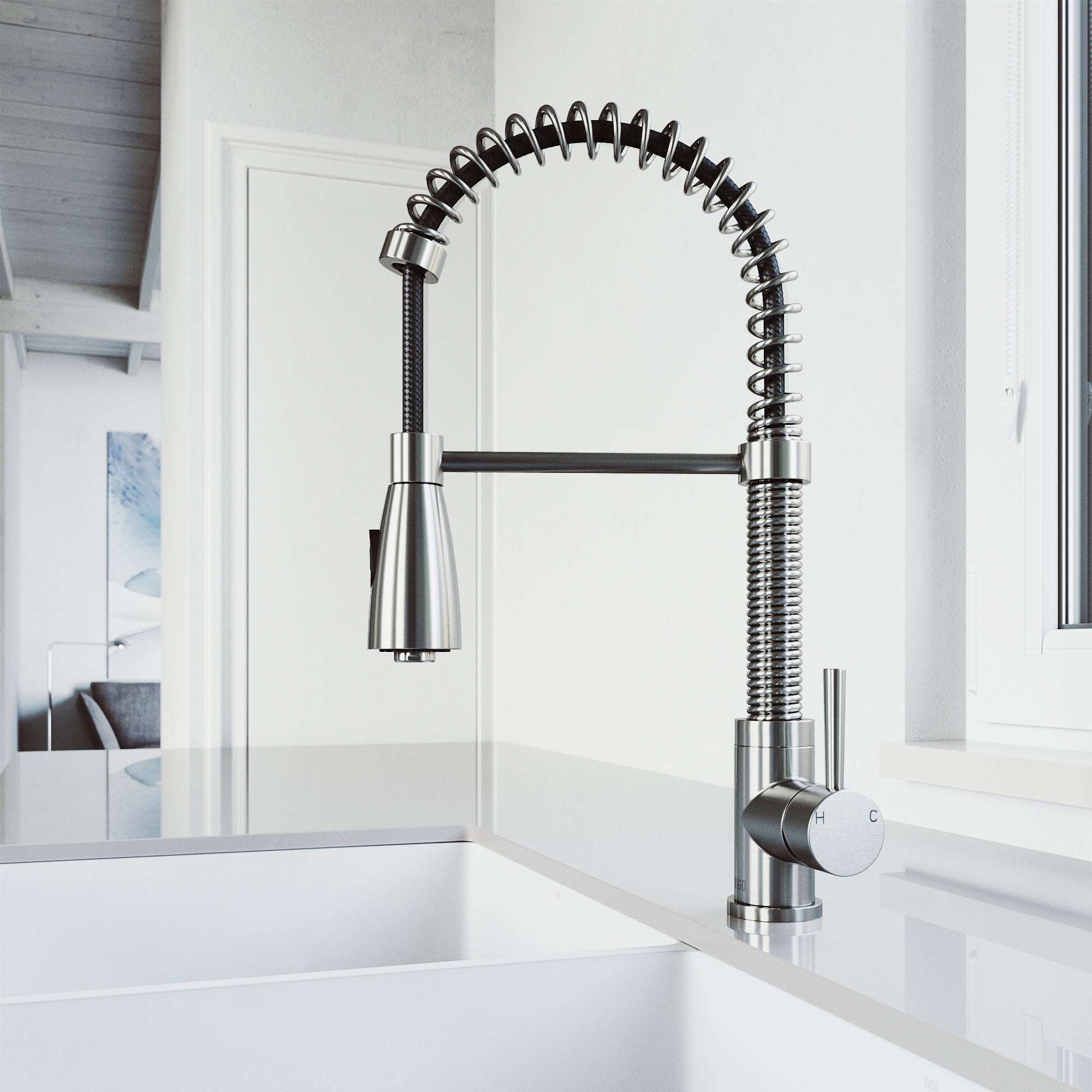 Brant Pull‑Down Spray Kitchen Faucet - Image 26