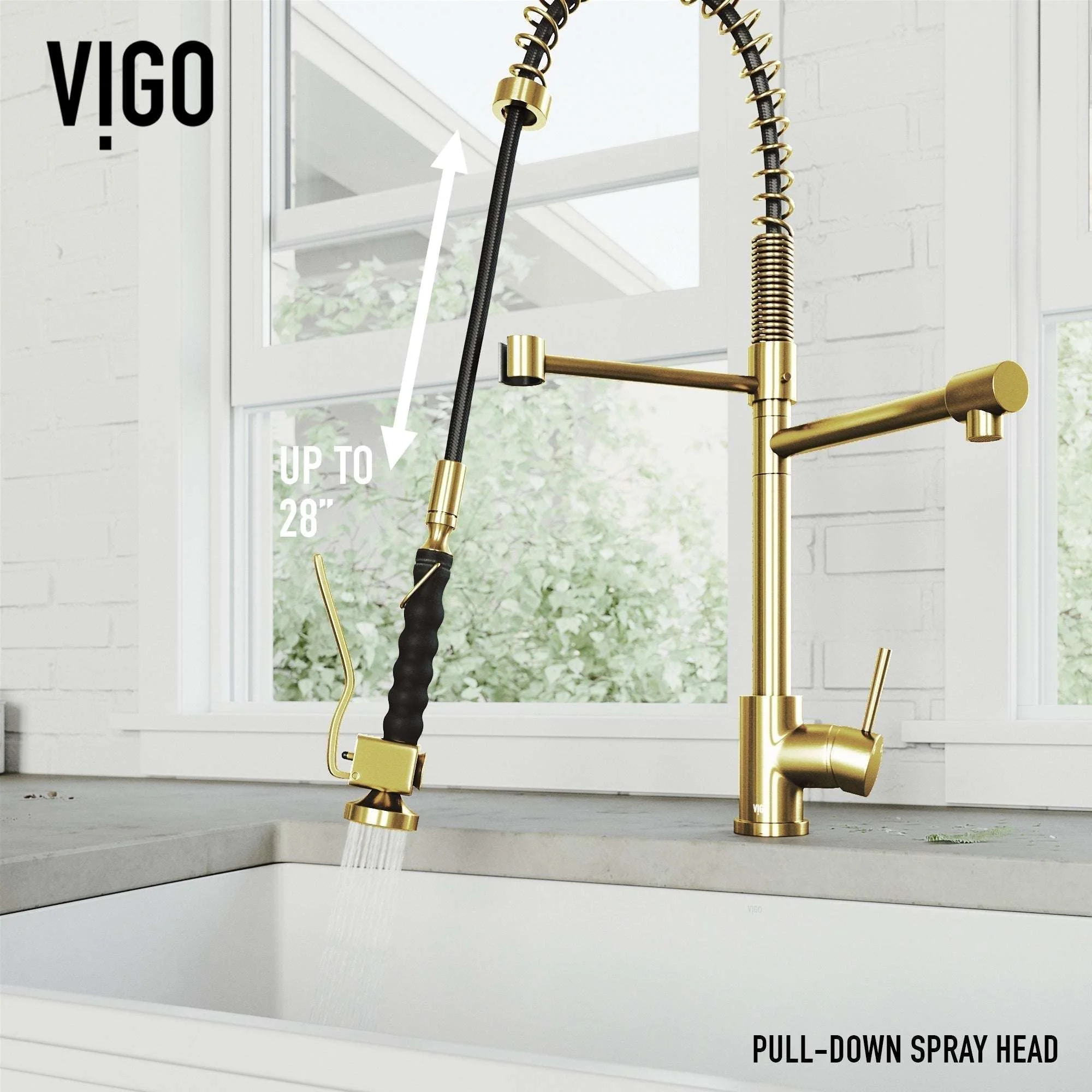 Zurich Pull-Down Kitchen Faucet - Image 18