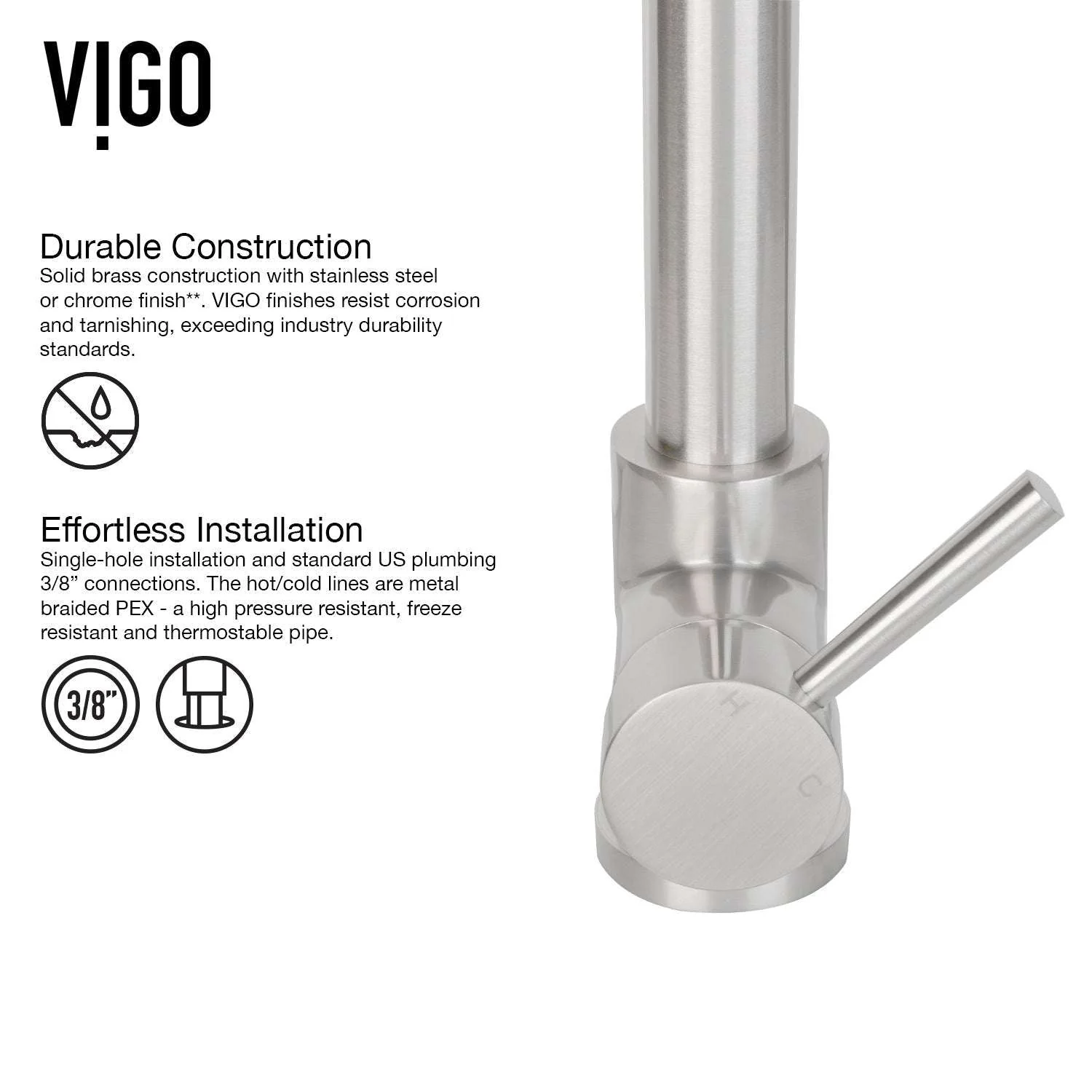 Zurich Pull-Down Kitchen Faucet - Image 31
