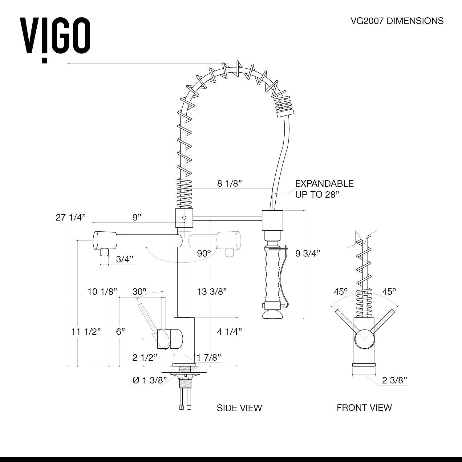 Zurich Pull-Down Kitchen Faucet - Image 35