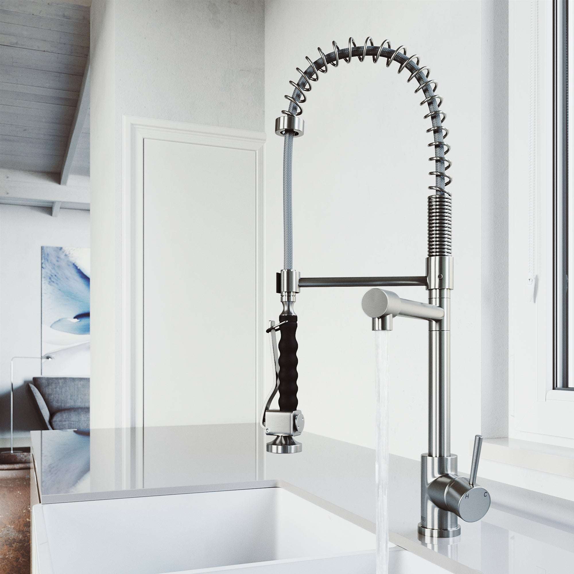 Zurich Pull-Down Kitchen Faucet - Image 38