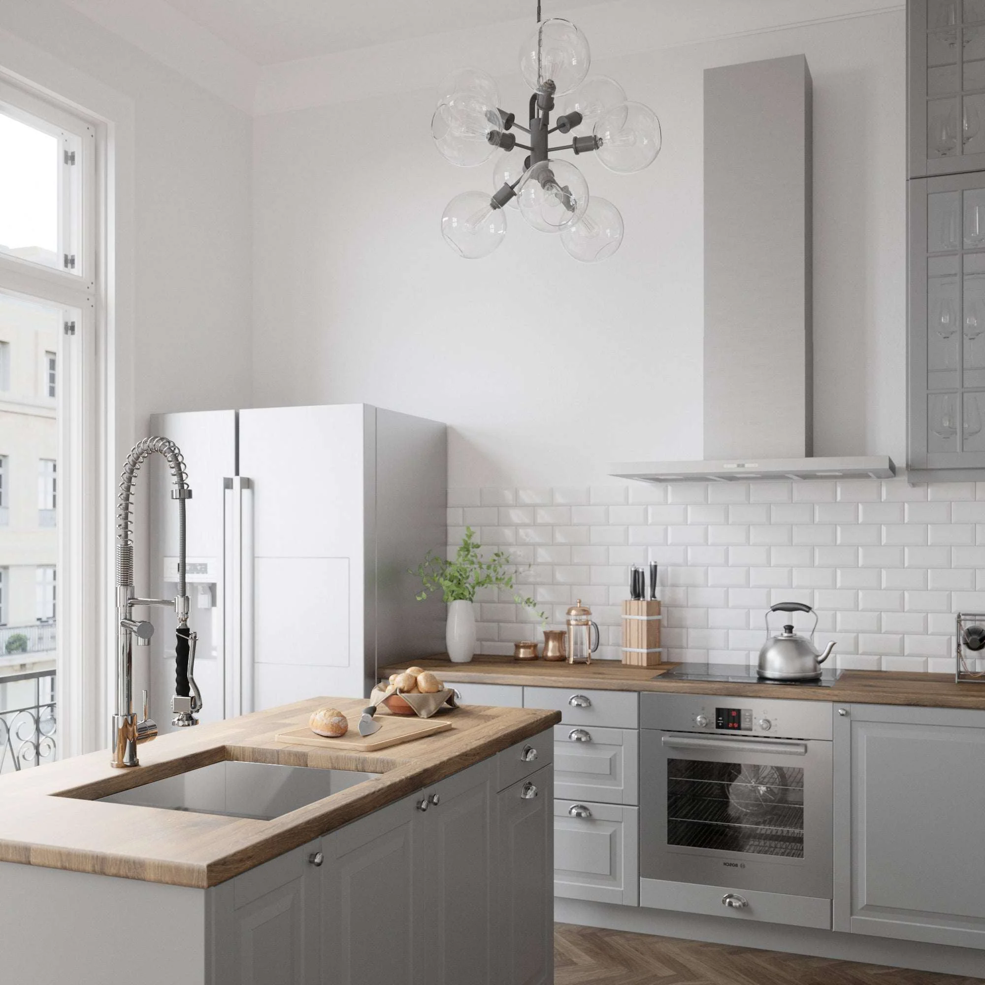 Zurich Pull-Down Kitchen Faucet - Image 40