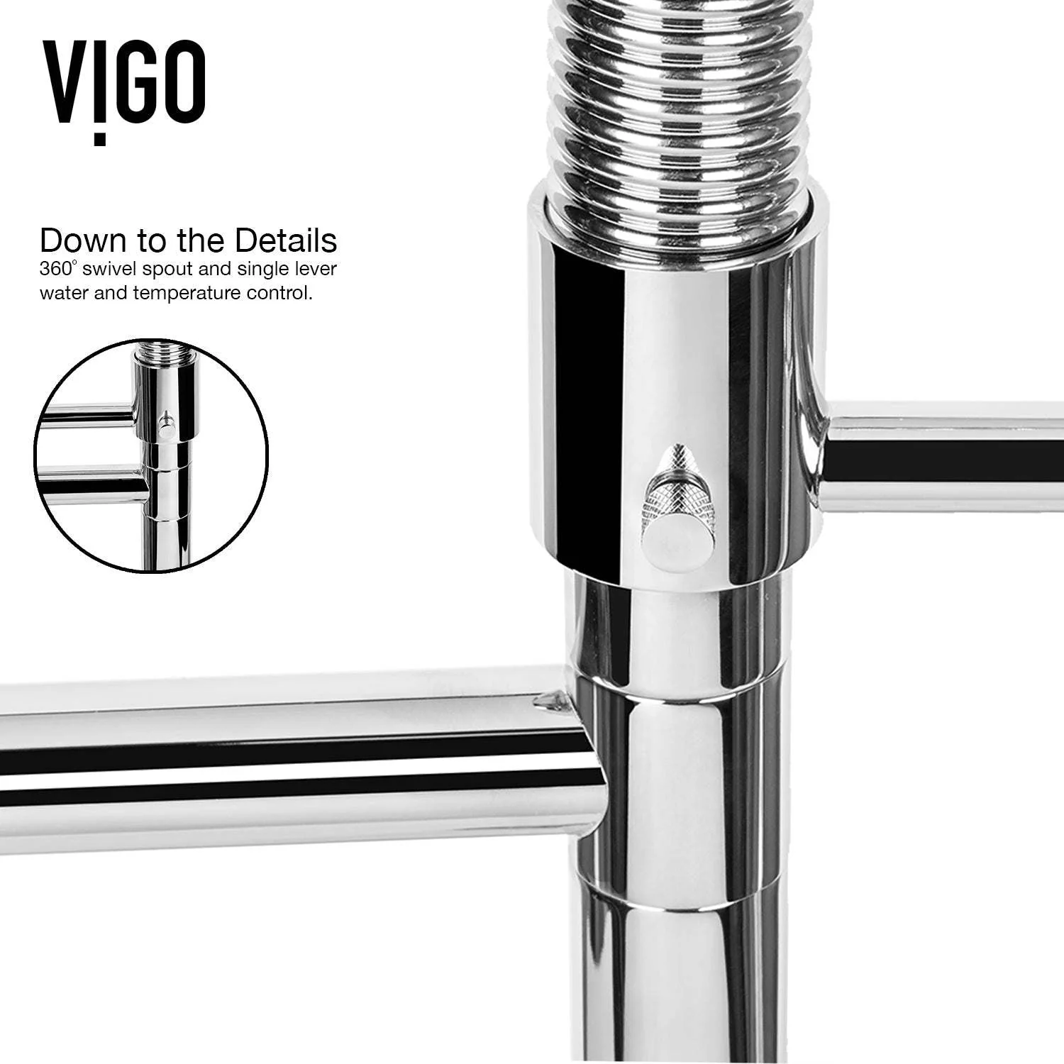 Zurich Pull-Down Kitchen Faucet - Image 42