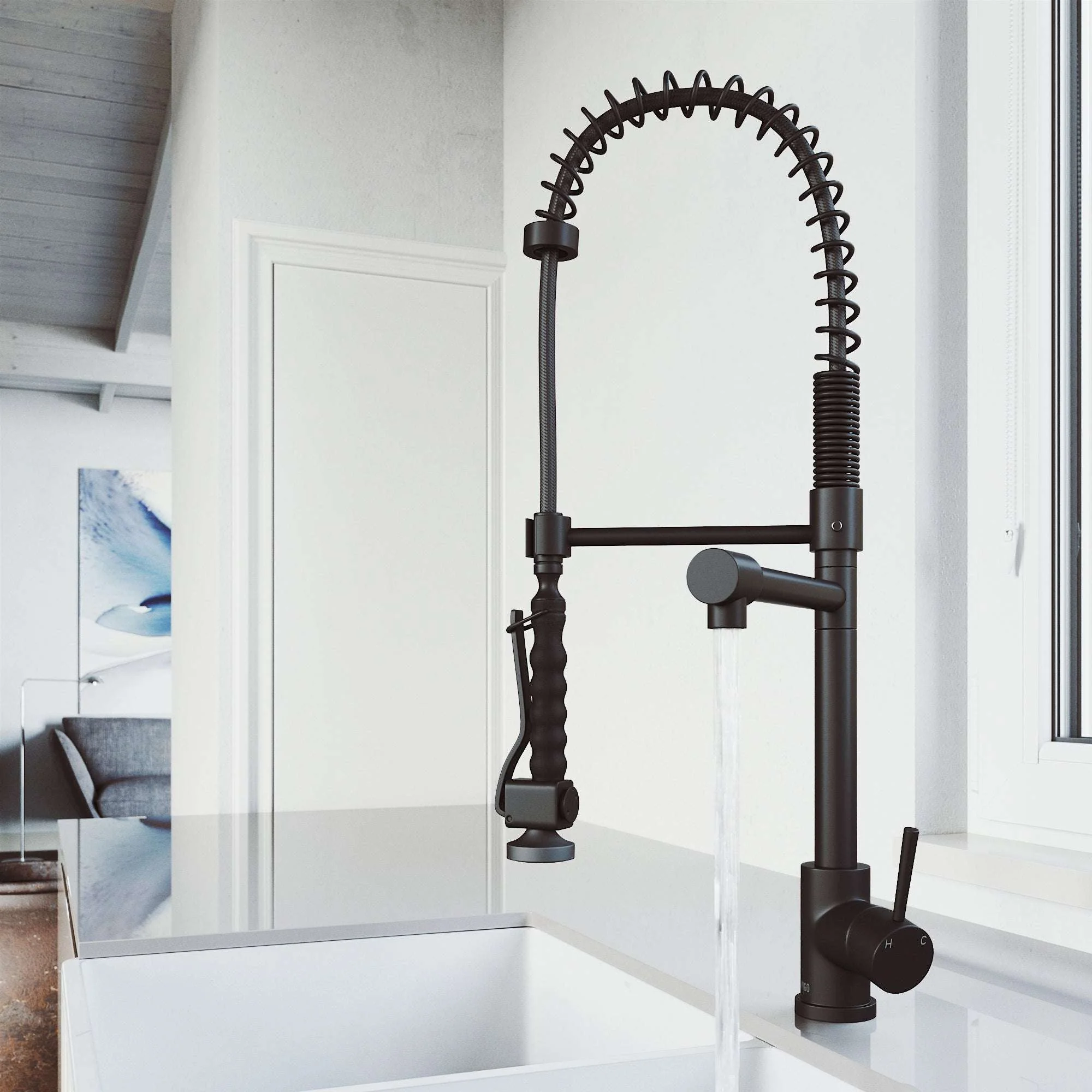 Zurich Pull-Down Kitchen Faucet - Image 7