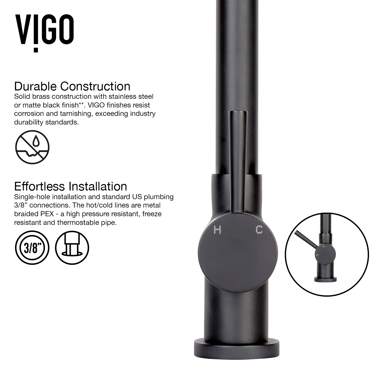 Gramercy Pull-Down Kitchen Faucet - Image 30