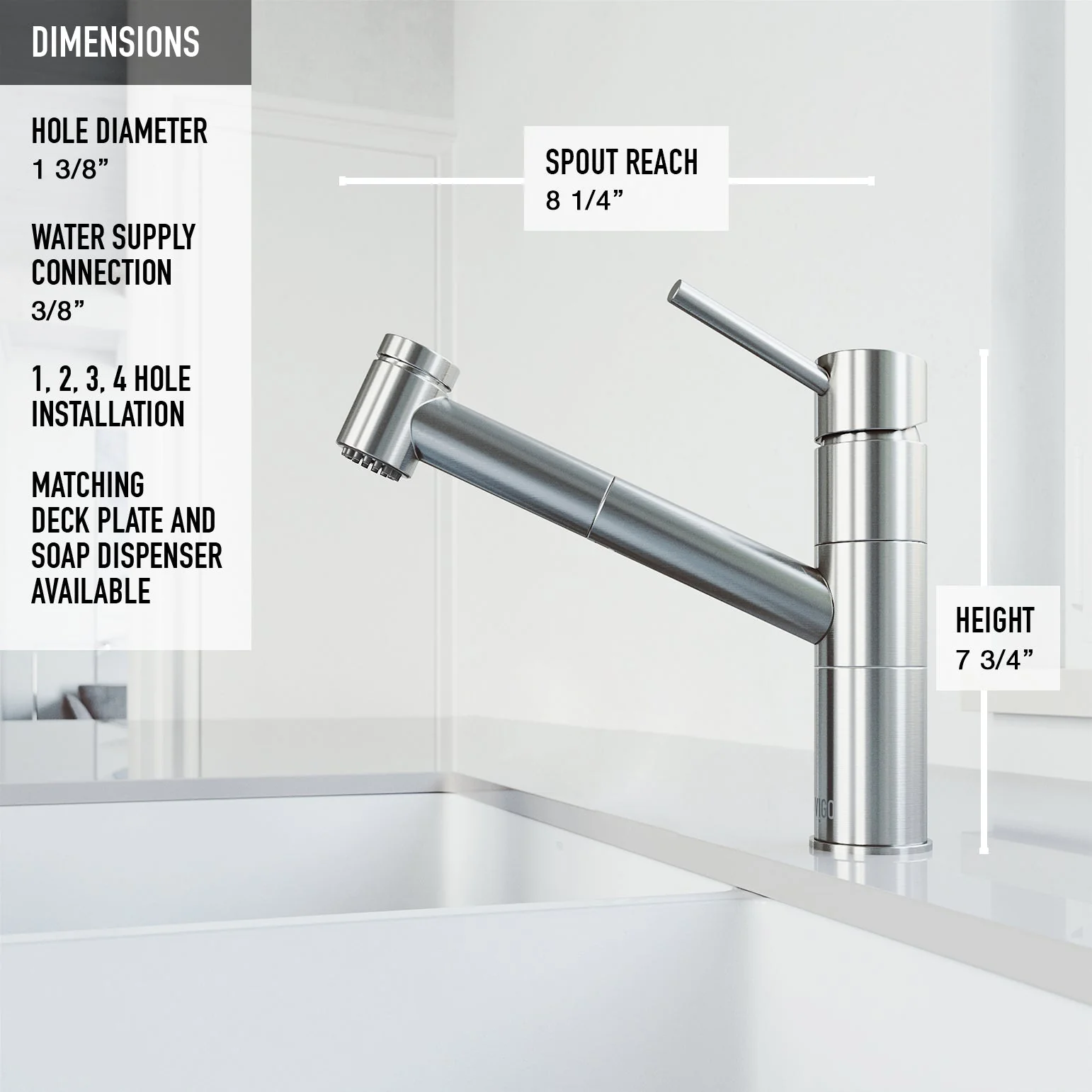 Branson Pull-Out Kitchen Faucet - Image 37