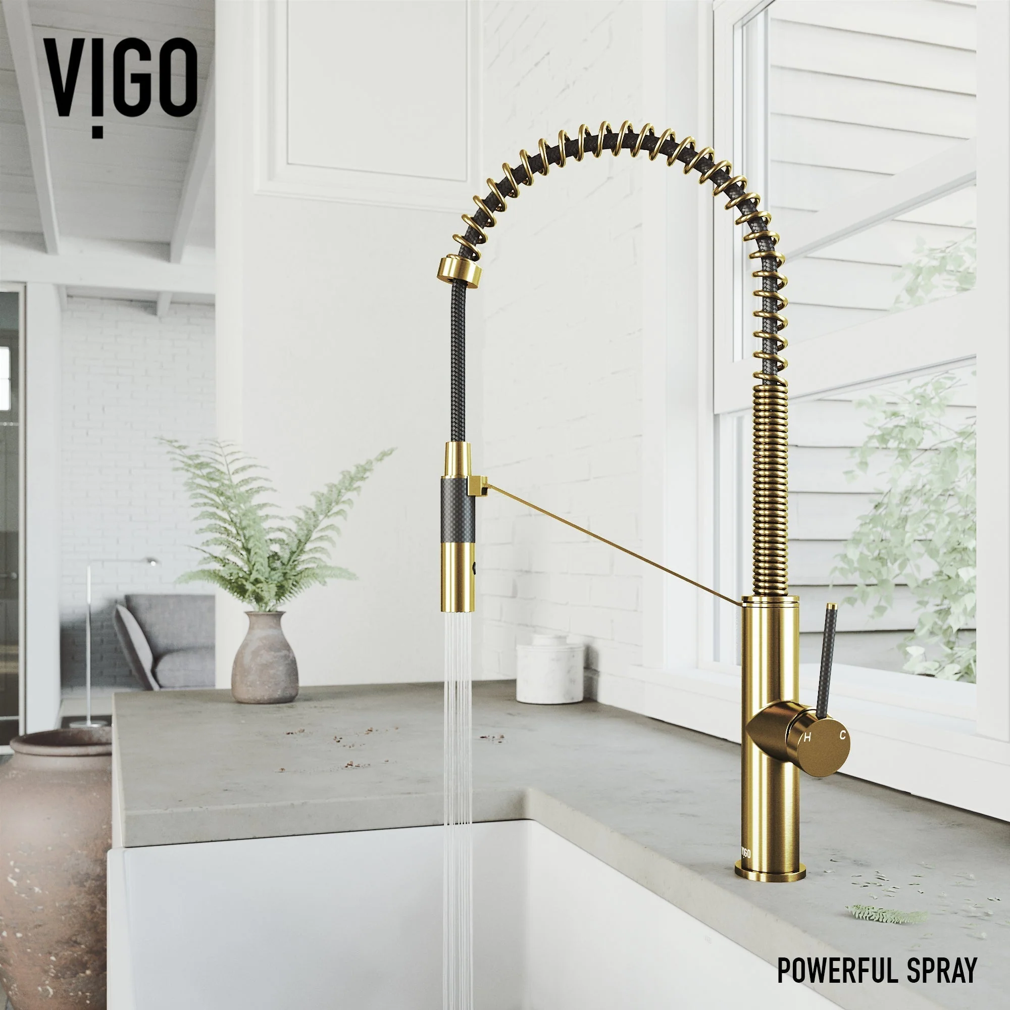 Madison Pull-Down Kitchen Faucet - Image 5