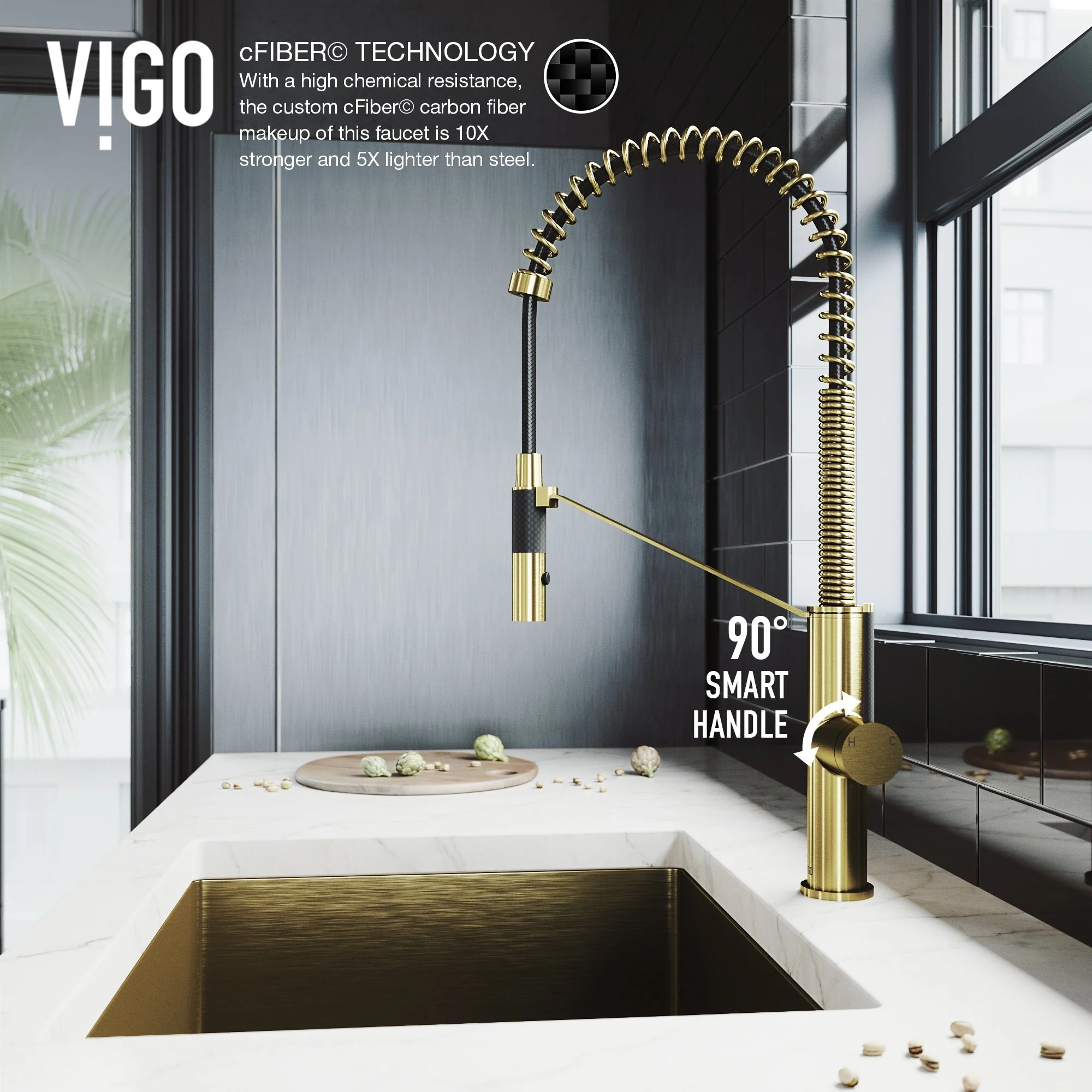 Madison Pull-Down Kitchen Faucet - Image 8