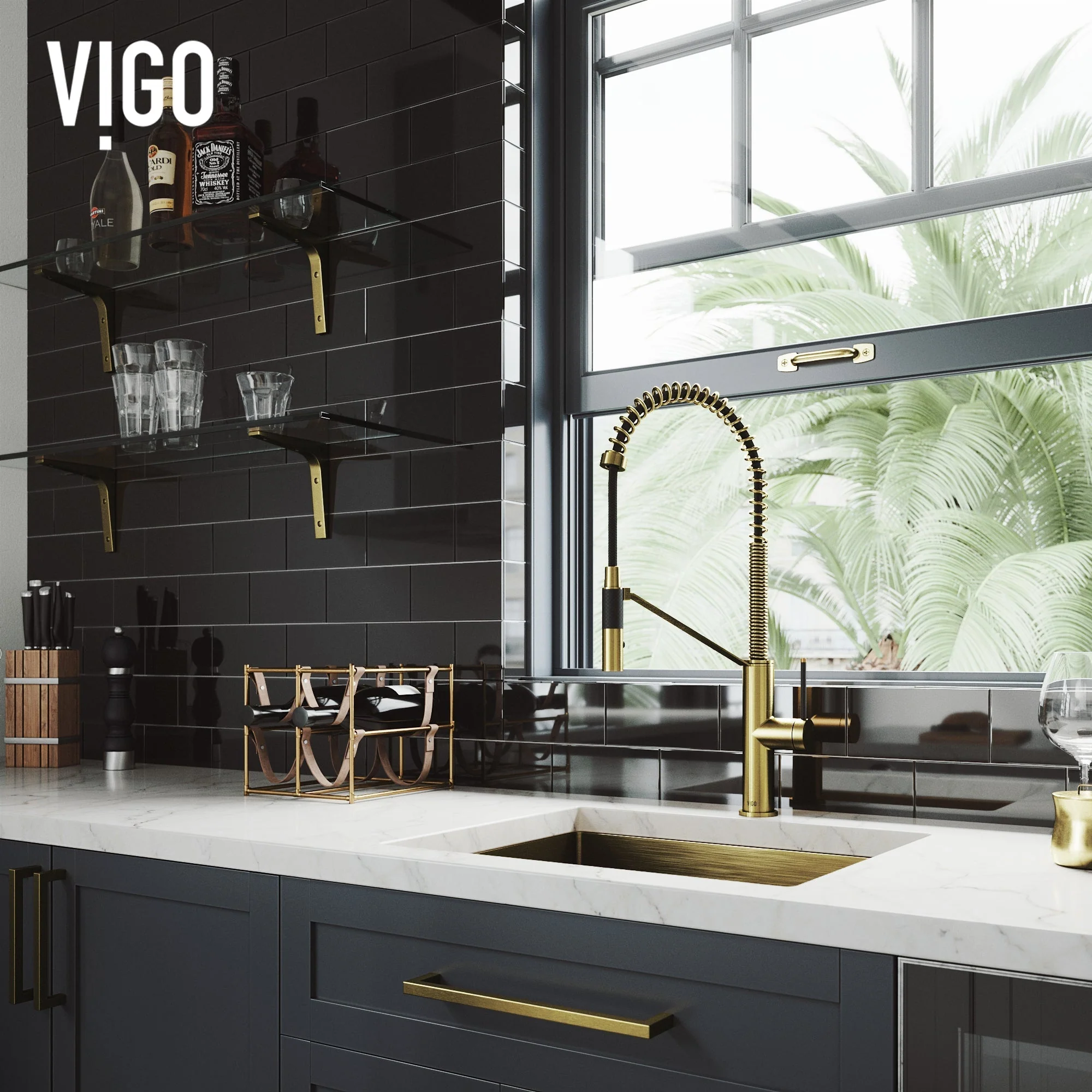 Madison Pull-Down Kitchen Faucet - Image 9
