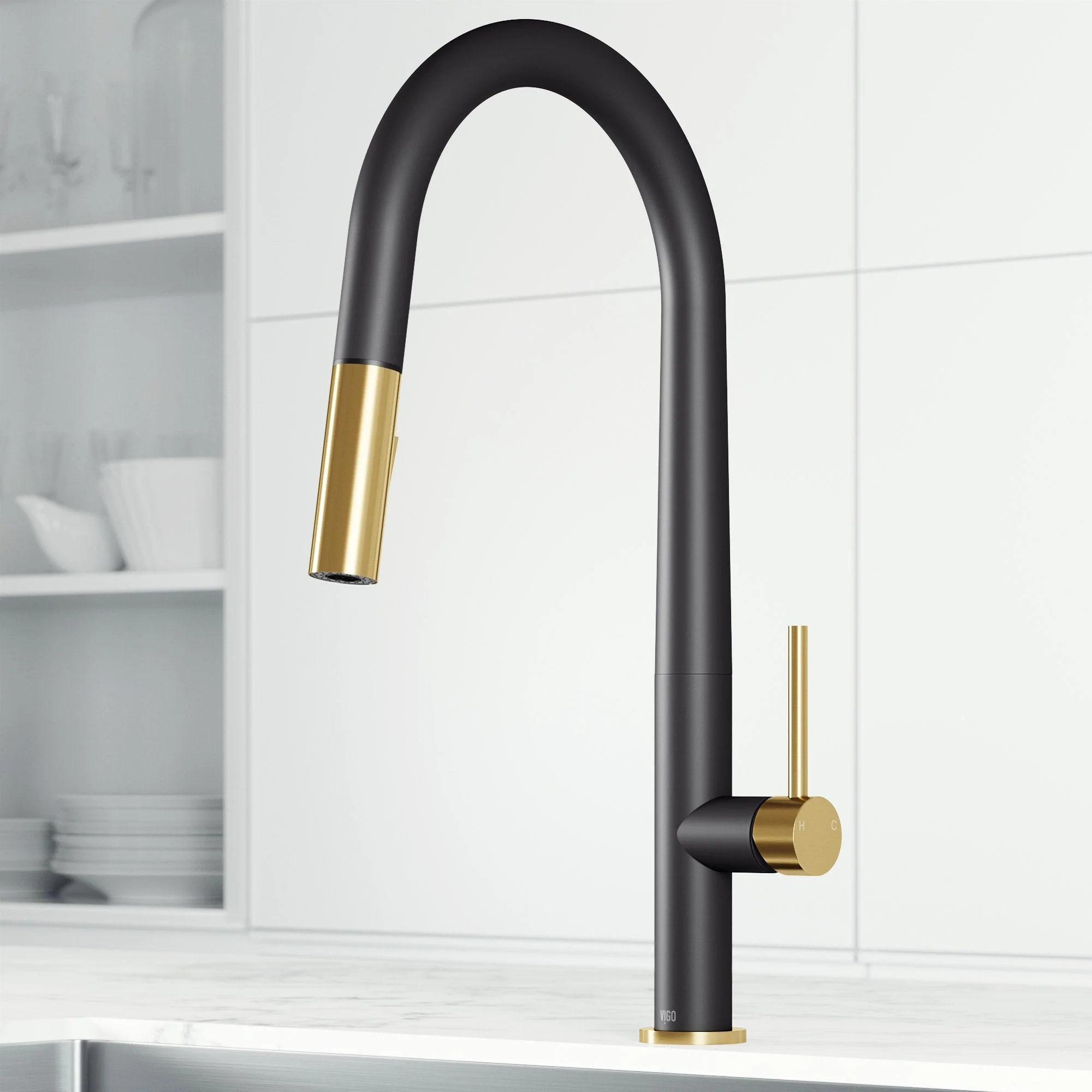 Greenwich Pull-Down Spray Kitchen Faucet - Image 10