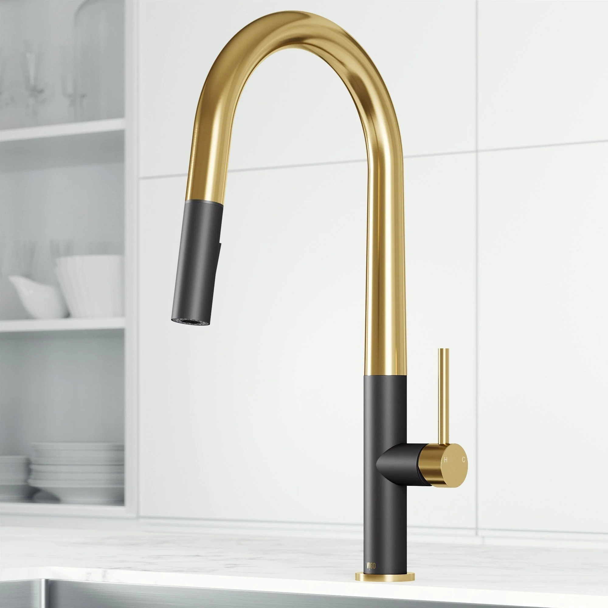Greenwich Pull-Down Spray Kitchen Faucet - Image 24